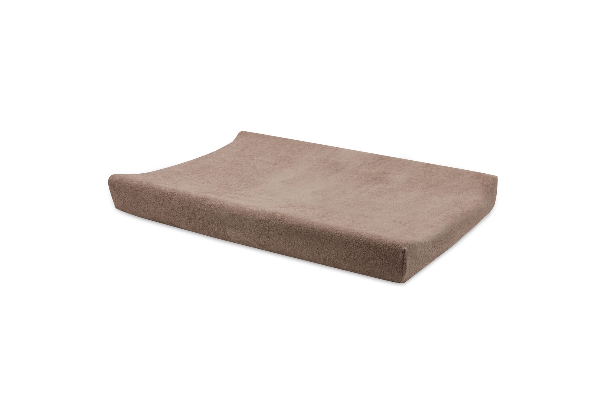 Aankleedkussenhoes Badstof 50x70cm - Milky Coffee/Ivory - 2 Stuks - afbeelding 5