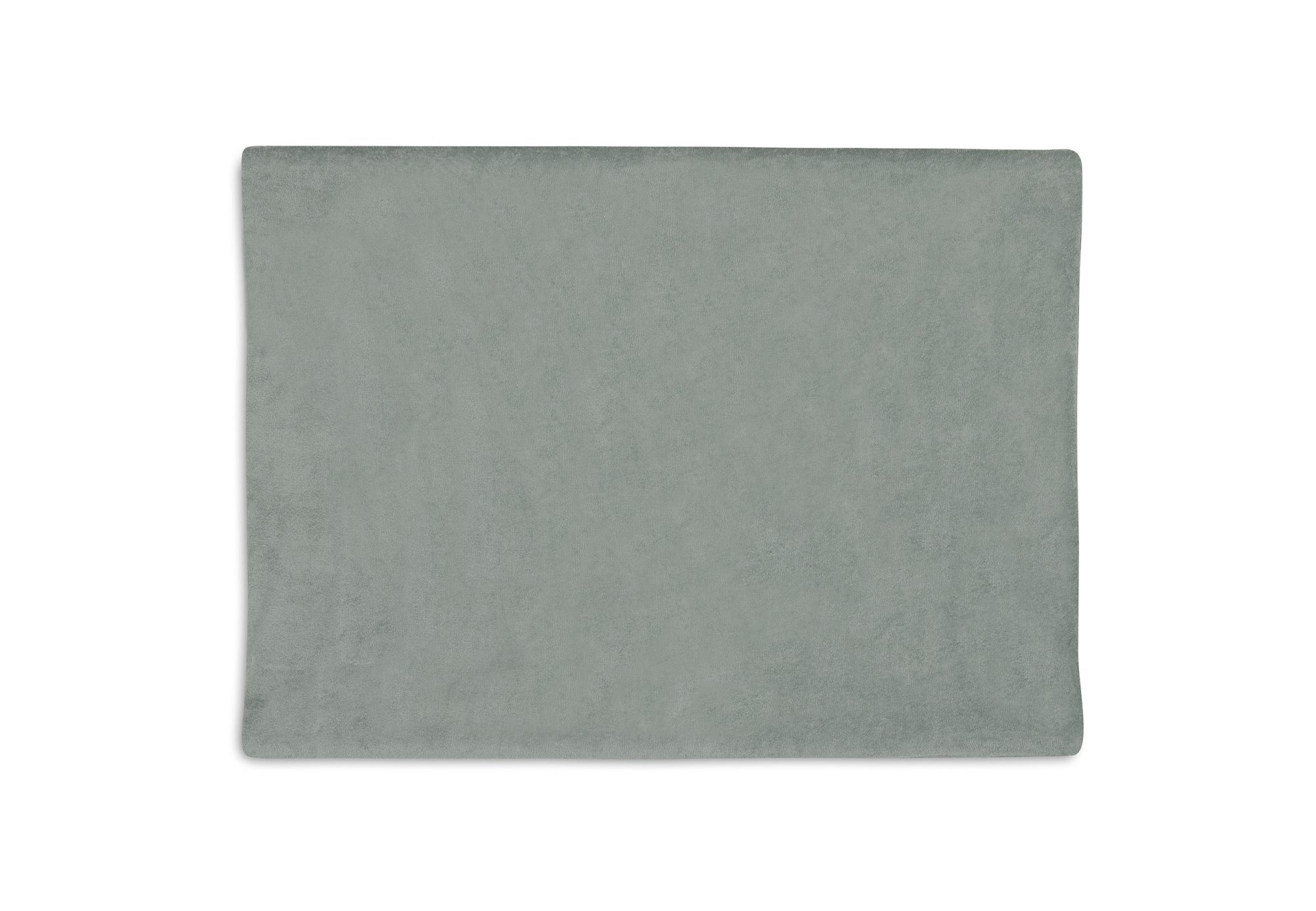 Aankleedkussenhoes Badstof 50x70cm - Sea Green/Ivory - 2 Stuks - afbeelding 2