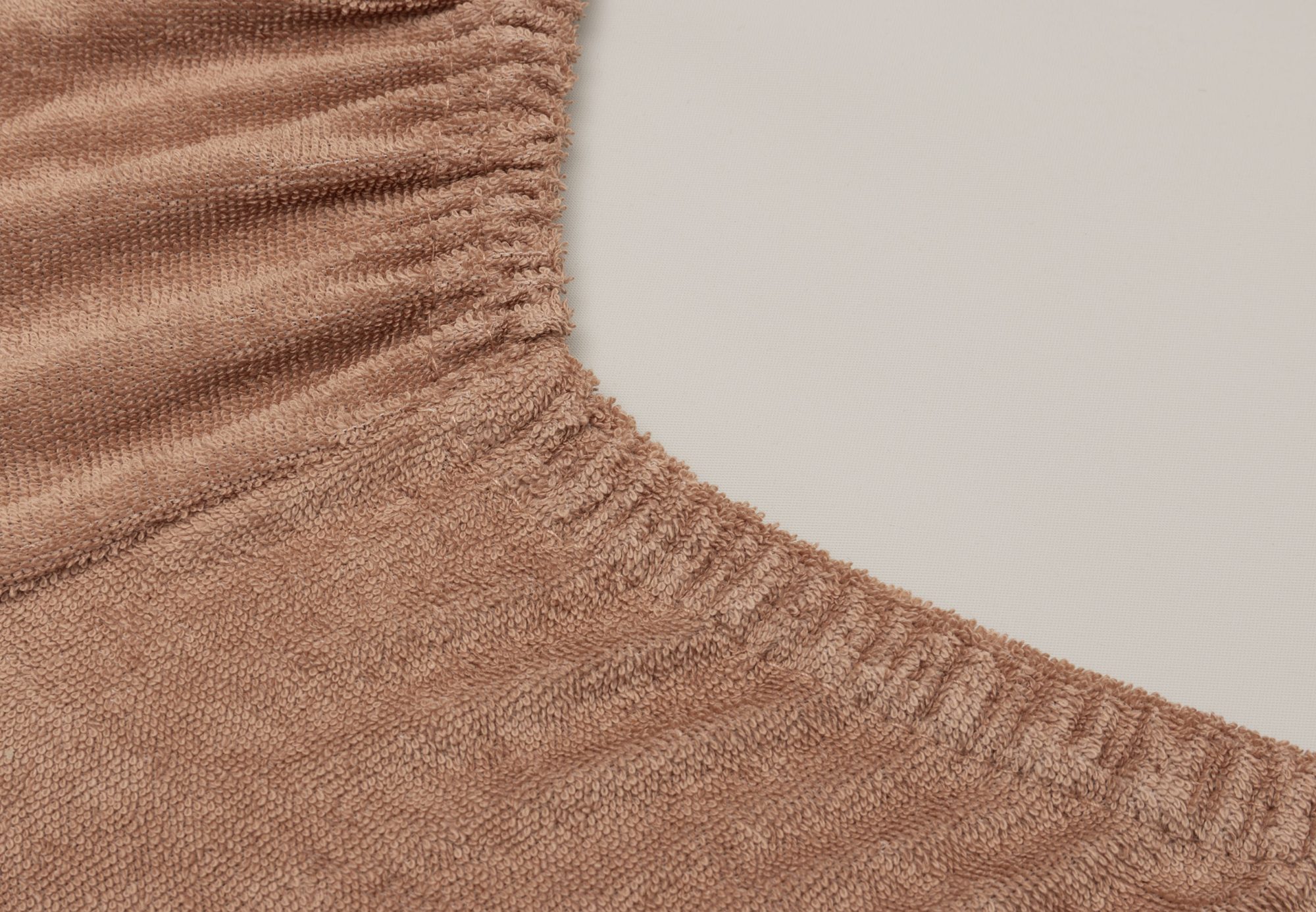 Aankleedkussenhoes Badstof 50x70cm - Light Terra/Oatmeal - 2 Stuks - afbeelding 4
