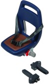 Qibbel Junior 6+ - Fietsstoeltje Achter - Blauw/Bruin