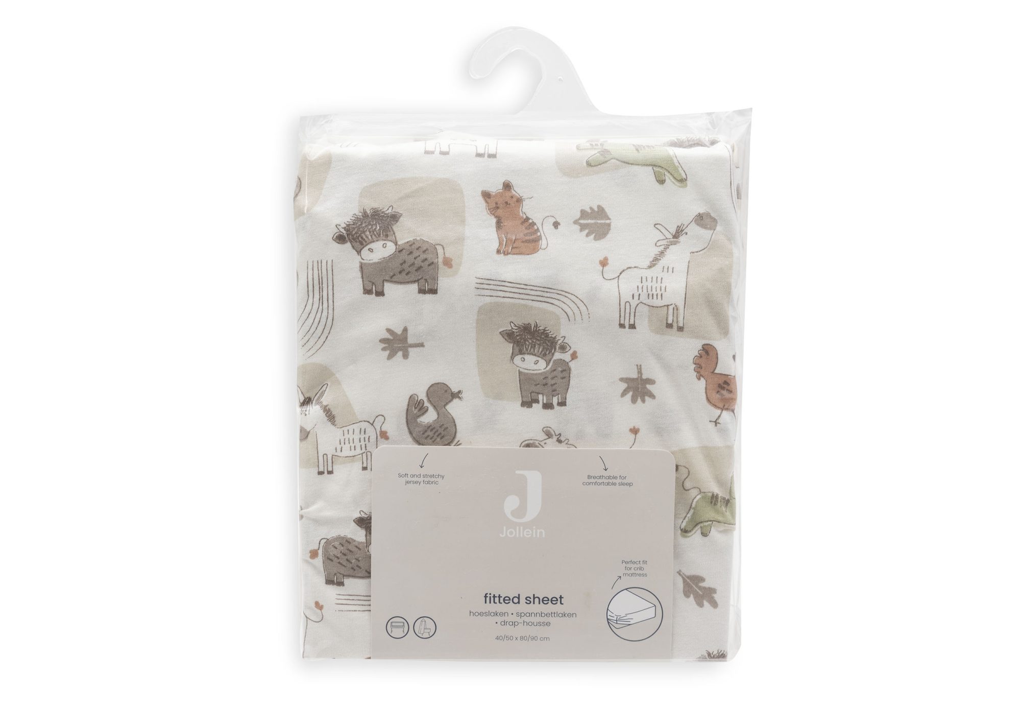 Hoeslaken Jersey 40/50x80/90cm - Barn Buddies - afbeelding 4