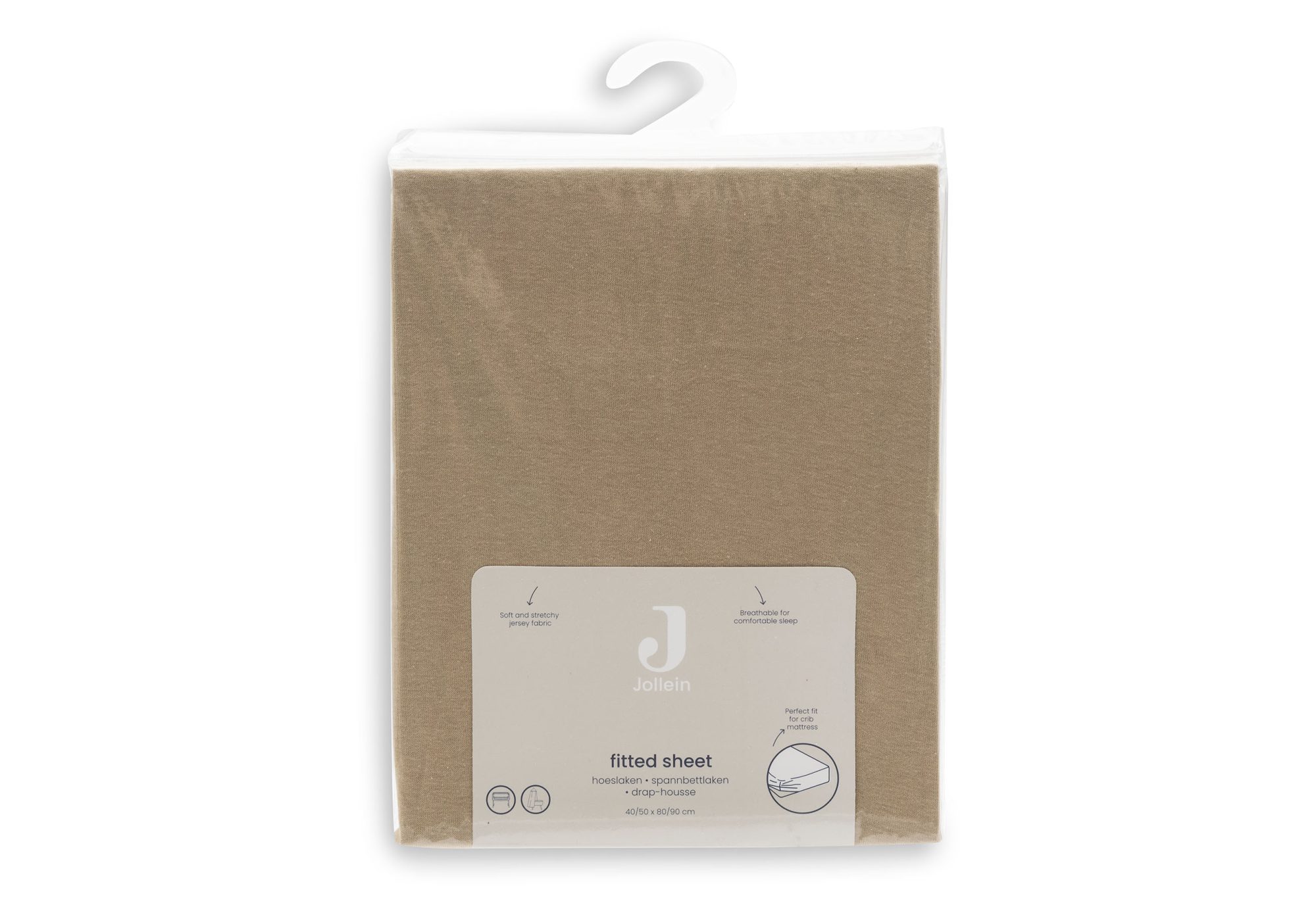 Hoeslaken Jersey 40/50x80/90cm - Hazel - afbeelding 4