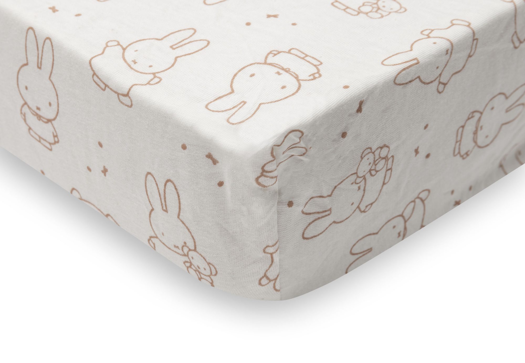 Hoeslaken Jersey 60x120cm Nijntje Moments - Light Terra - afbeelding 3
