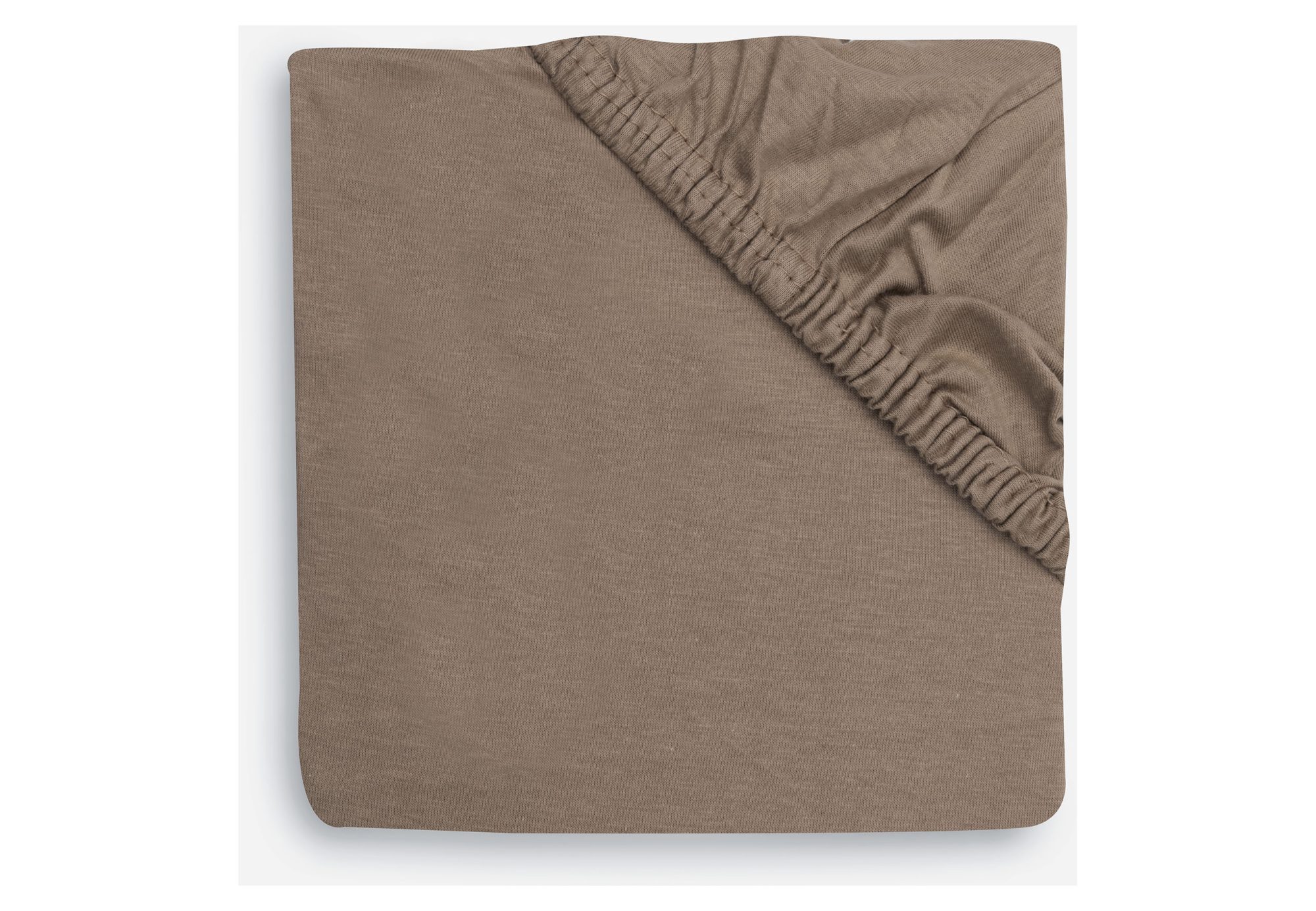 Hoeslaken Boxmatras Jersey Ø95cm - Milky Coffee