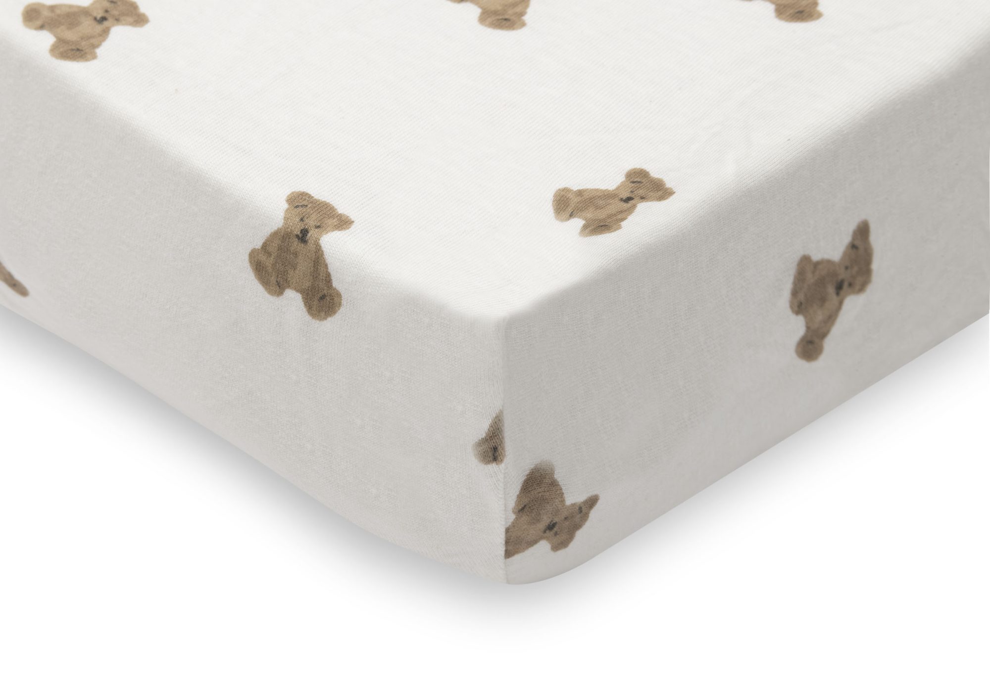 Hoeslaken Jersey 70/75x140/150cm - Mini Teddy Bear - afbeelding 3