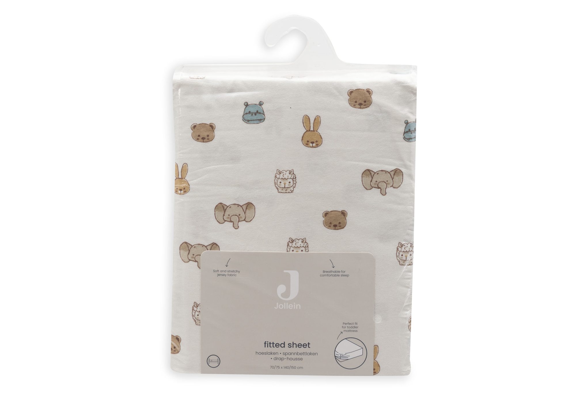 Hoeslaken Jersey 70/75x140/150cm - Jollies - afbeelding 4