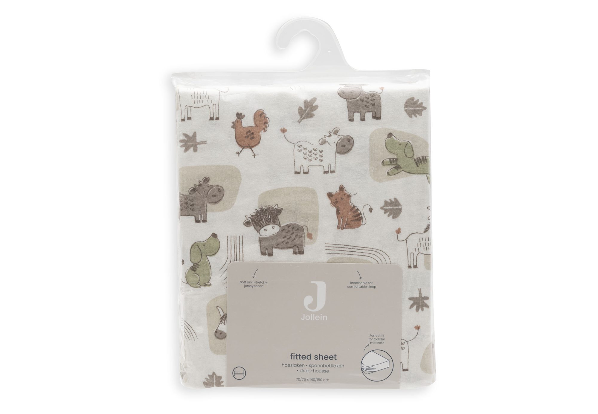 Hoeslaken Jersey 70/75x140/150cm - Barn Buddies - afbeelding 4