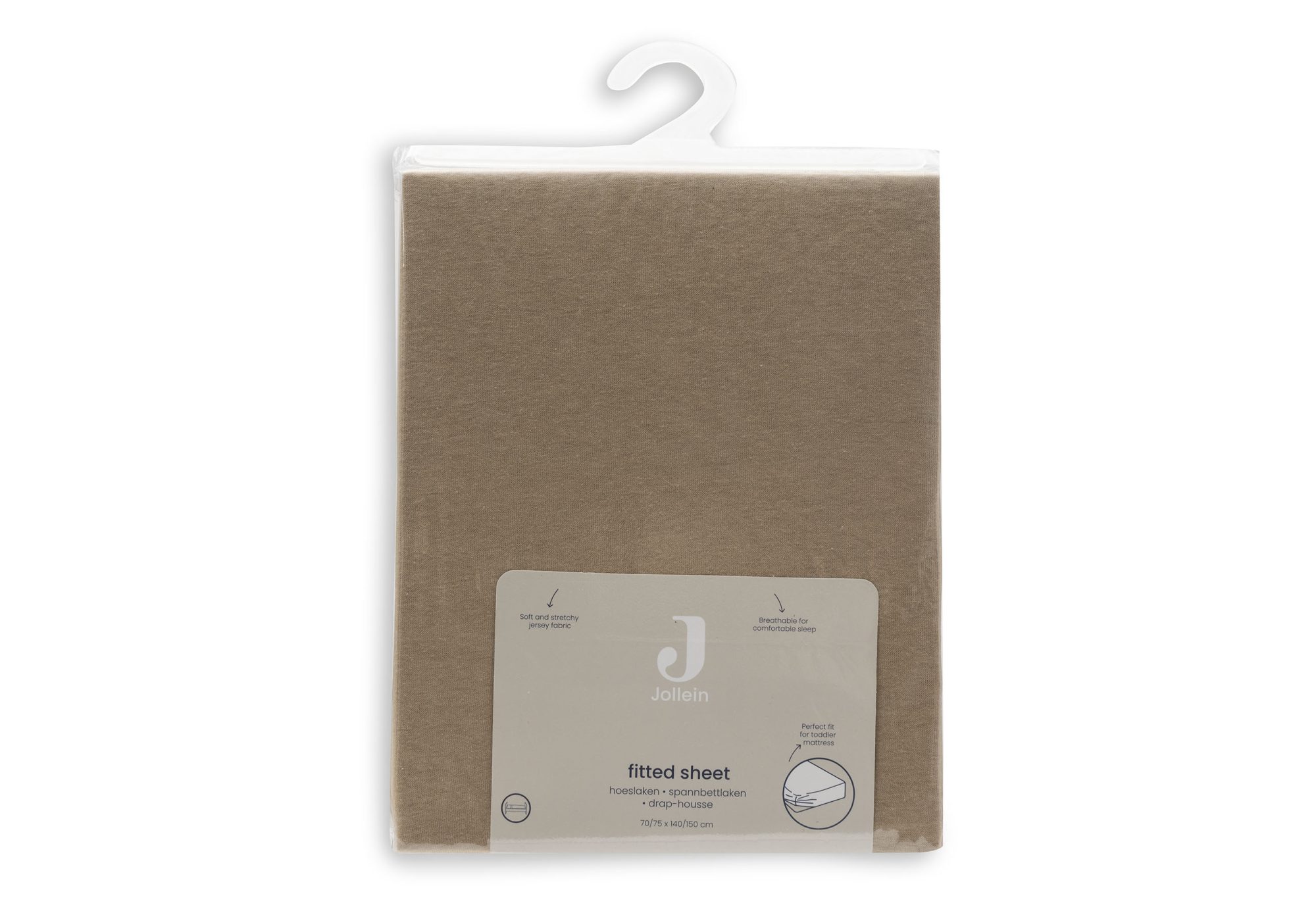 Hoeslaken Jersey 70/75x140/150cm - Hazel - afbeelding 4