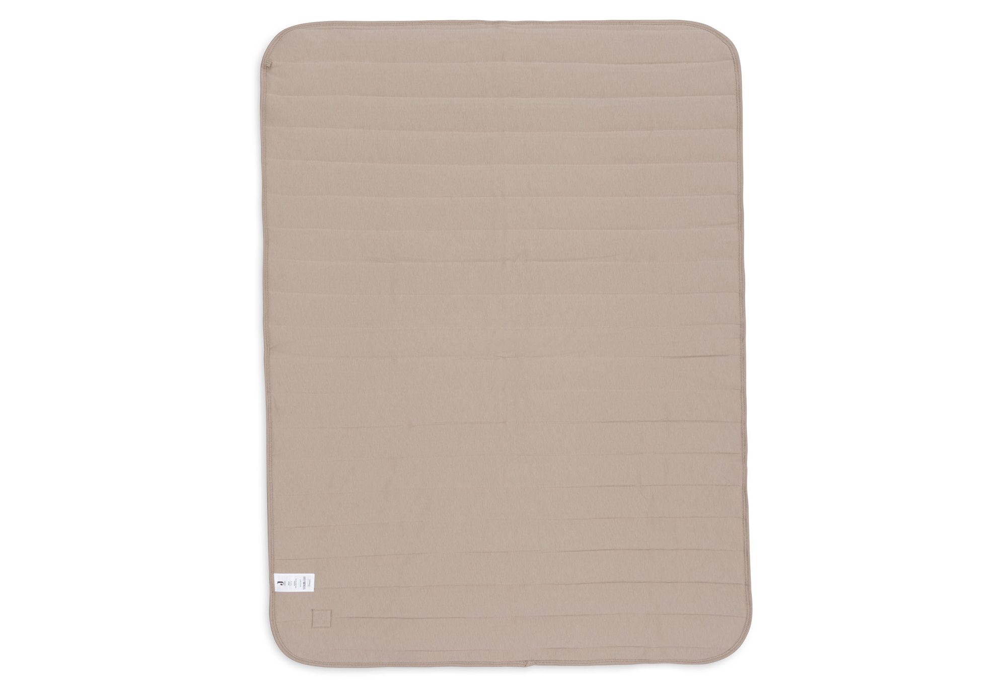 Deken Wieg 75x100cm Velvet Rib - Milky Coffee - afbeelding 2