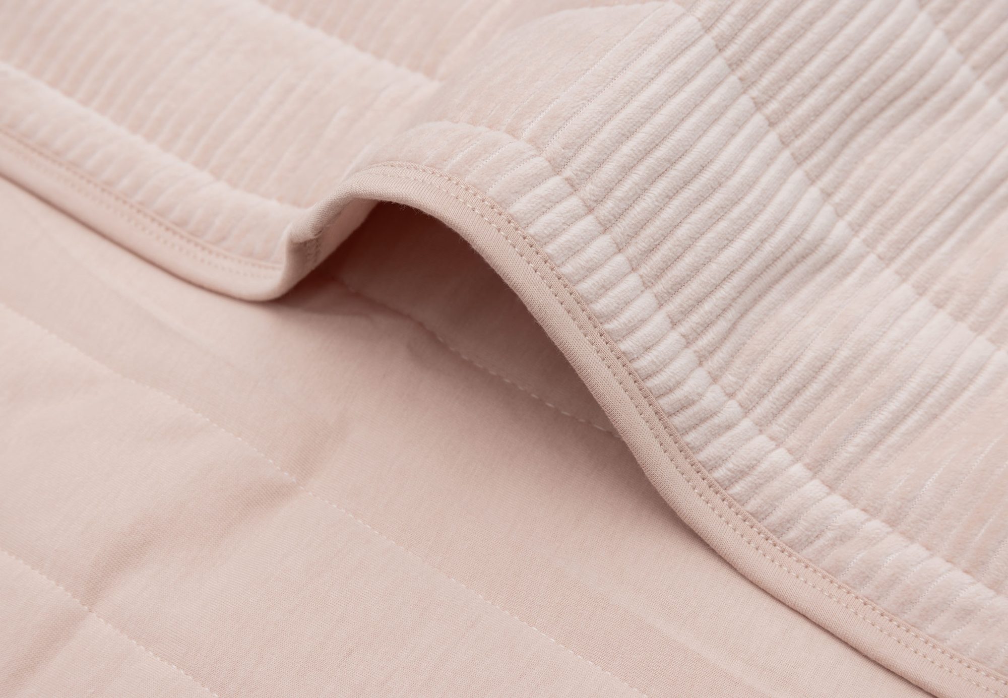 Deken Wieg 75x100cm Velvet Rib - Wild Rose - afbeelding 5