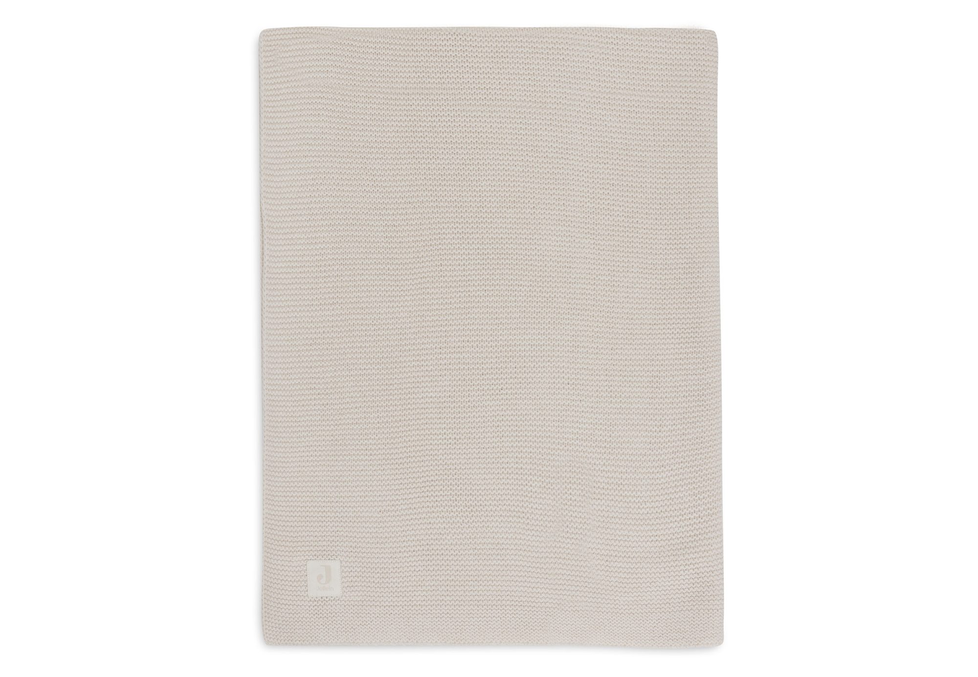 Deken Wieg 75x100cm Basic Knit - Oatmeal