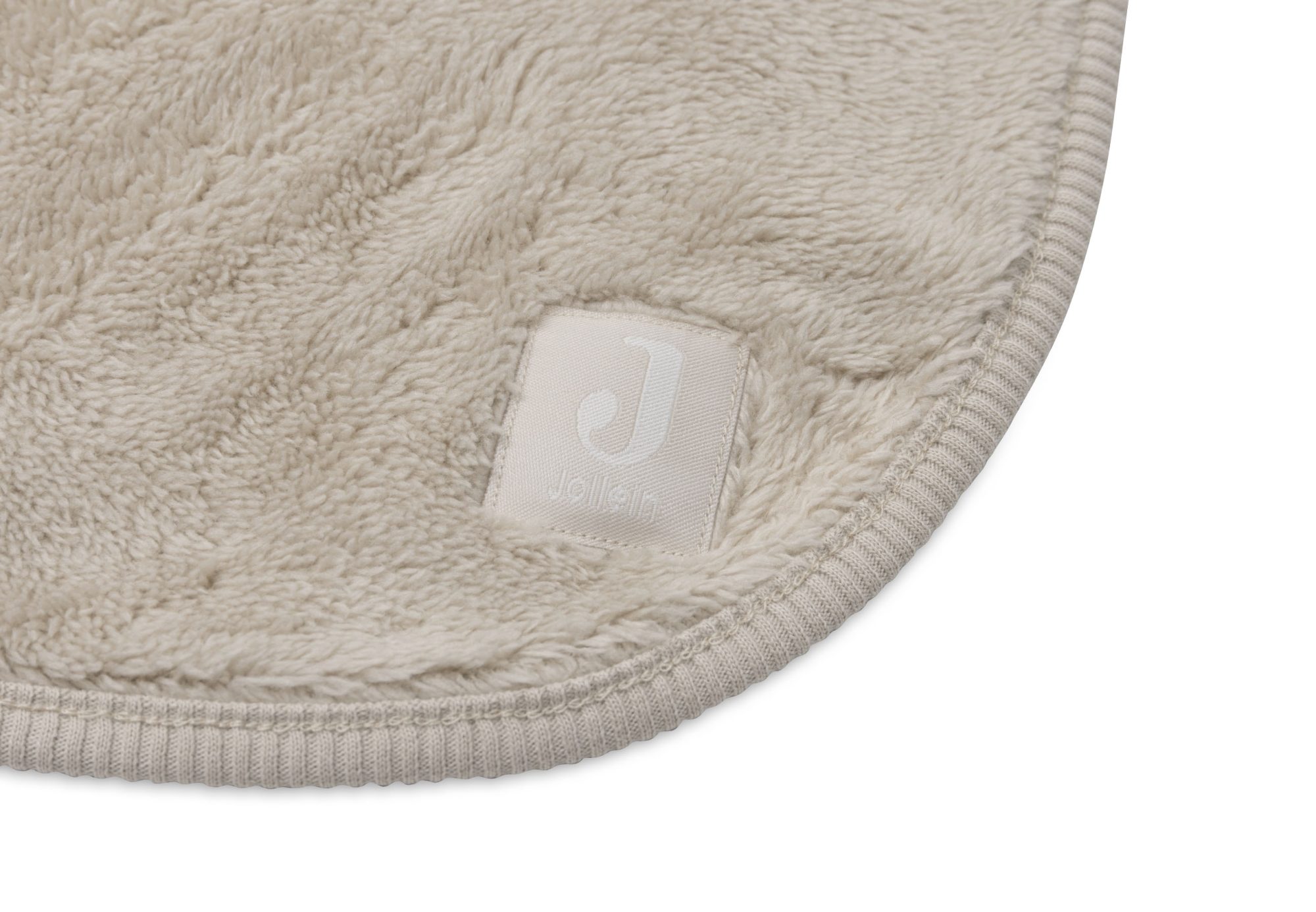 Deken Wieg 75x100cm Reversible Basic Sherpa/Jersey - Warm Sand - afbeelding 3