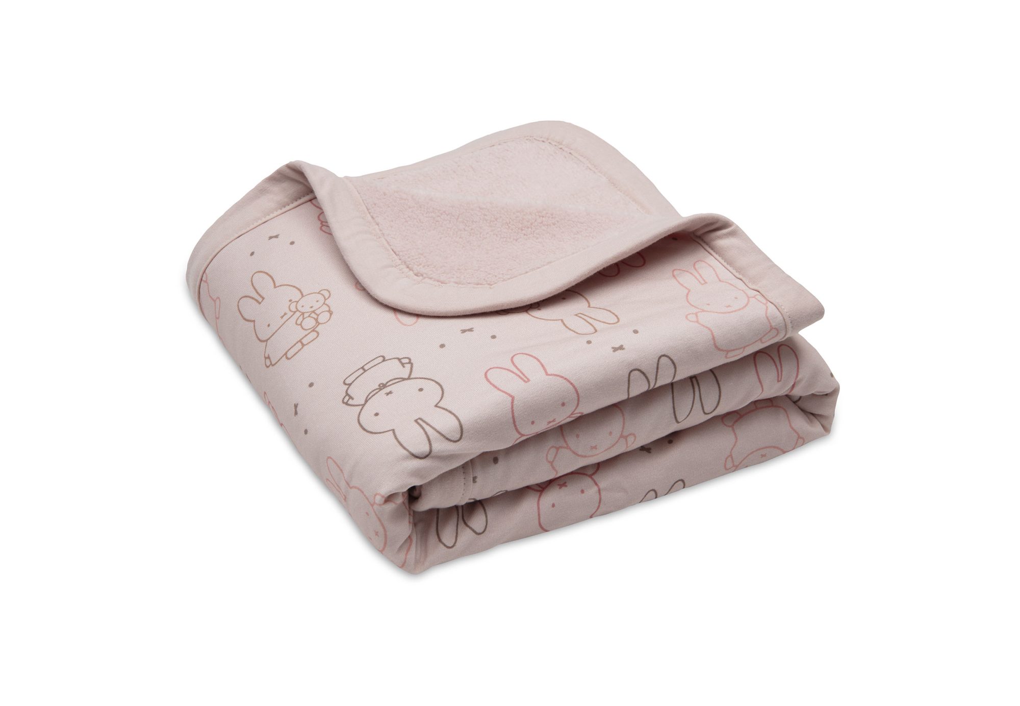 Deken Wieg 75x100cm Nijntje Moments - Silk Rose - afbeelding 4
