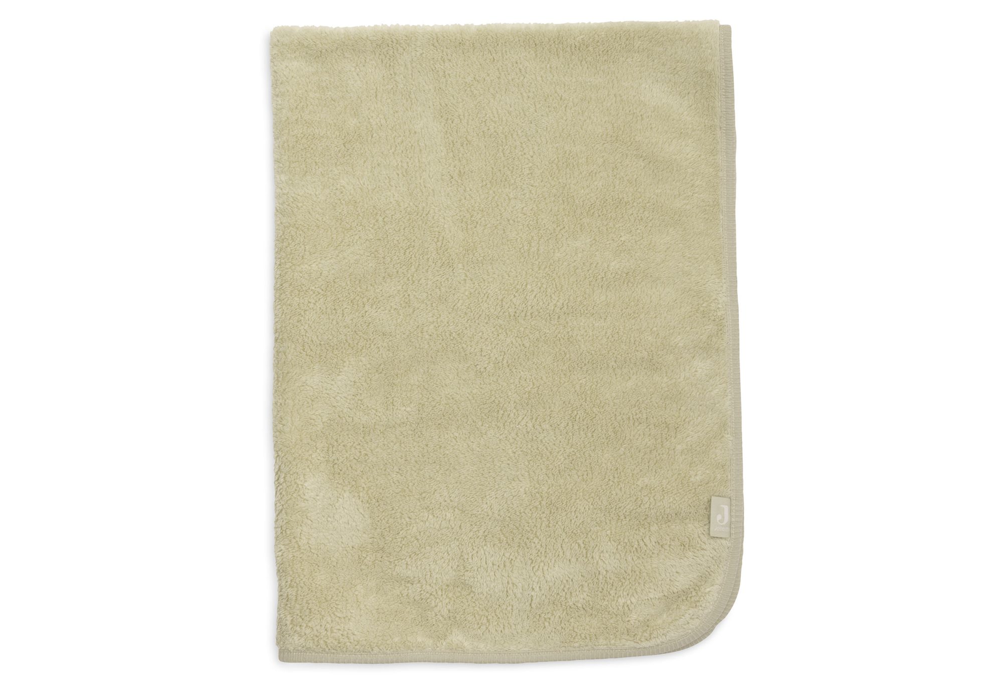Deken Wieg 75x100cm Basic Sherpa/Jersey - Soft Matcha