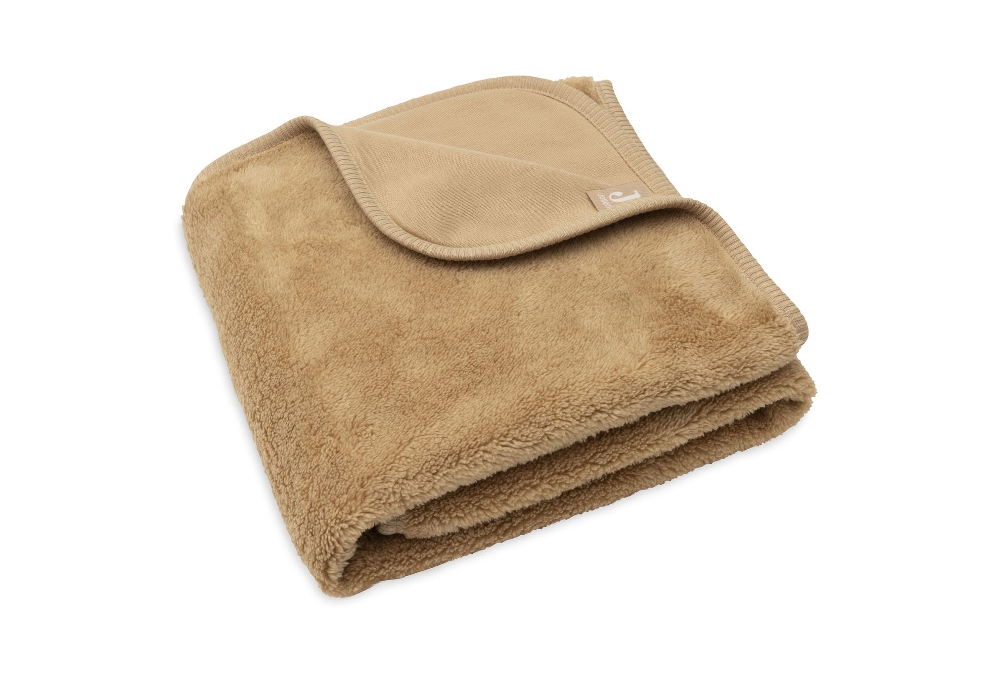 Deken Wieg 75x100cm Basic Sherpa/Jersey - Hazel - afbeelding 5