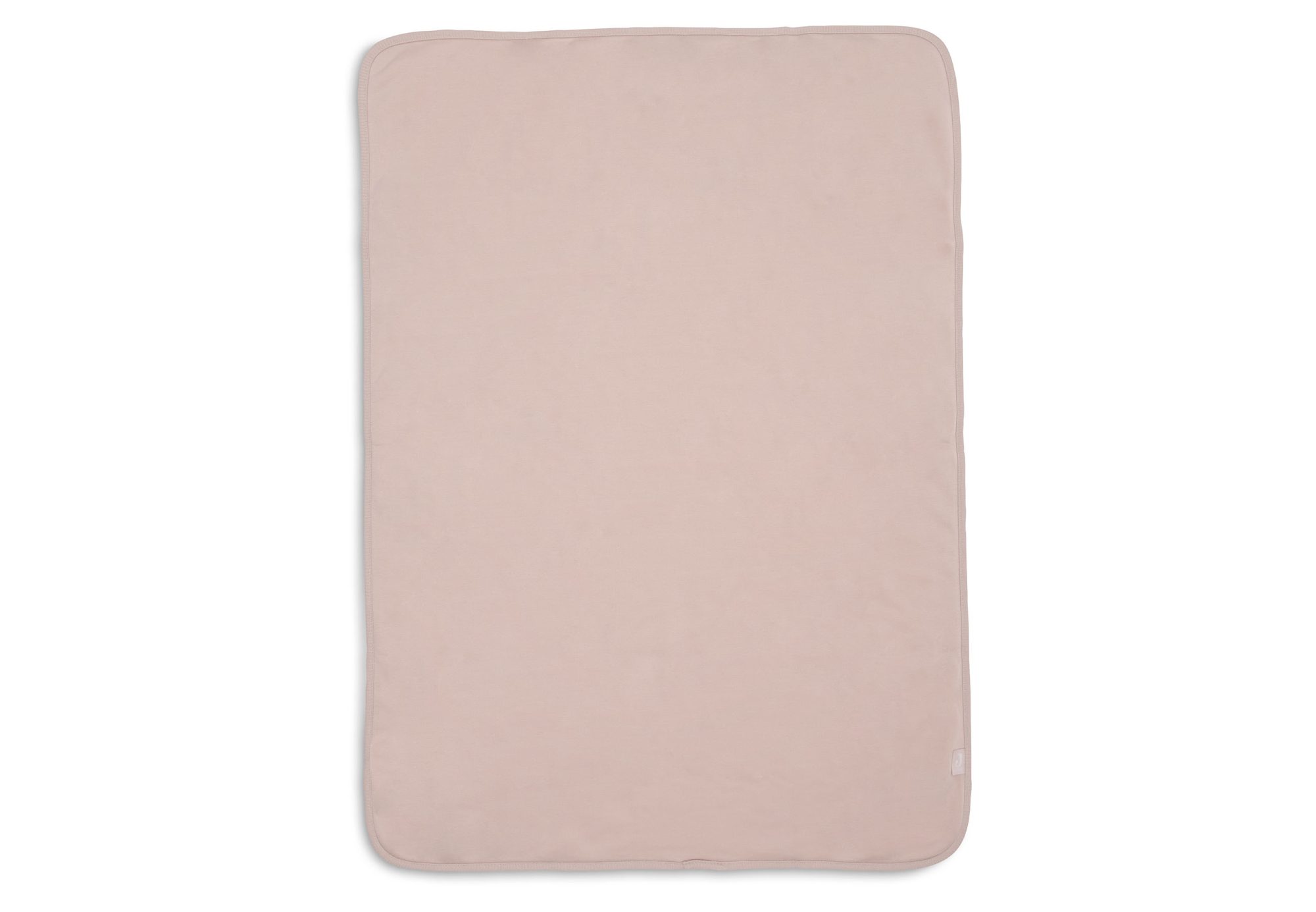Deken Wieg 75x100cm Basic Sherpa/Jersey - Silk Rose - afbeelding 2