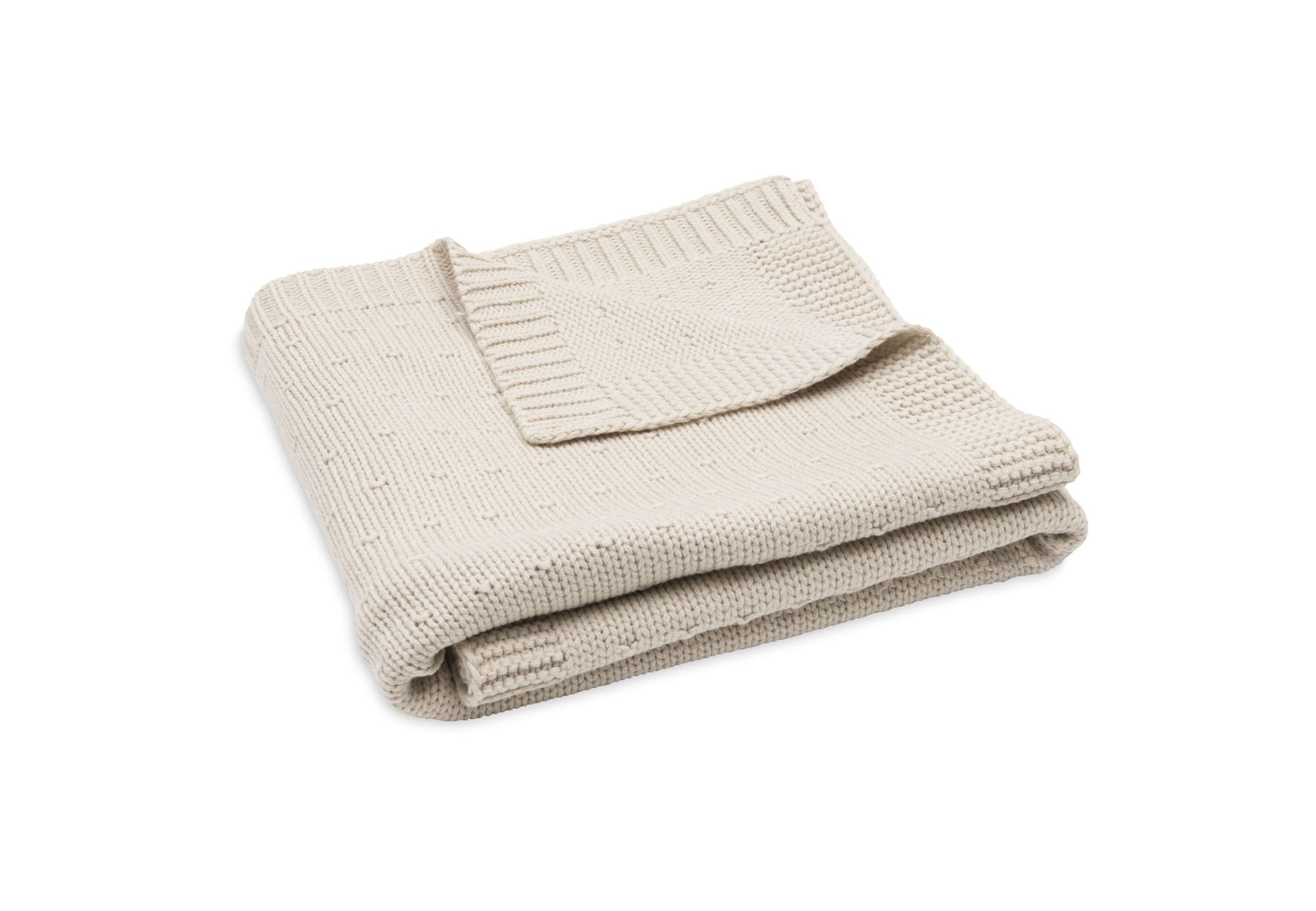 Deken Wieg 75x100cm Sprinkle Knit - Sand - afbeelding 4