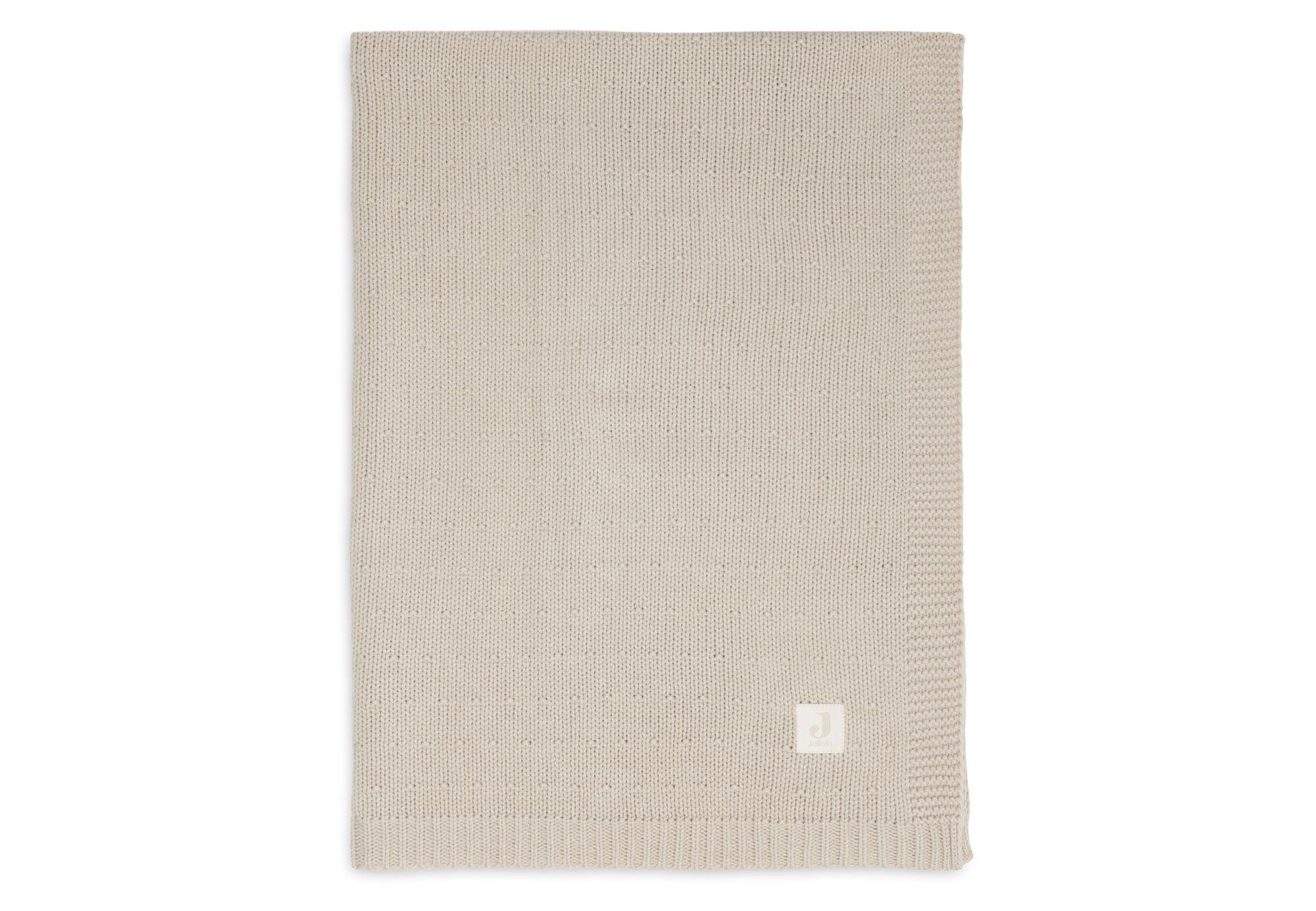 Deken Ledikant 100x150cm Sprinkle Knit - Sand