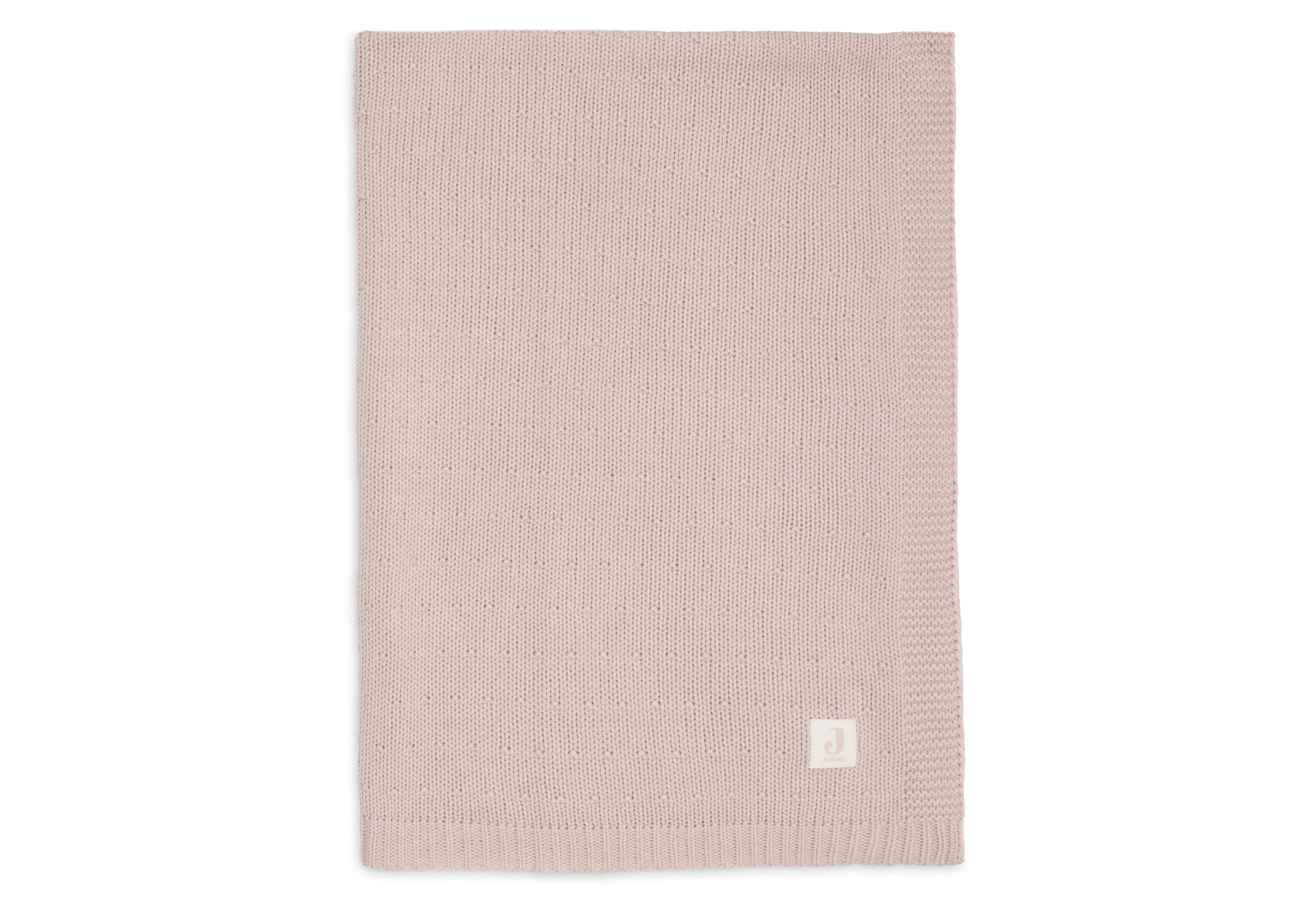 Deken Ledikant 100x150cm Sprinkle Knit - Silk Rose
