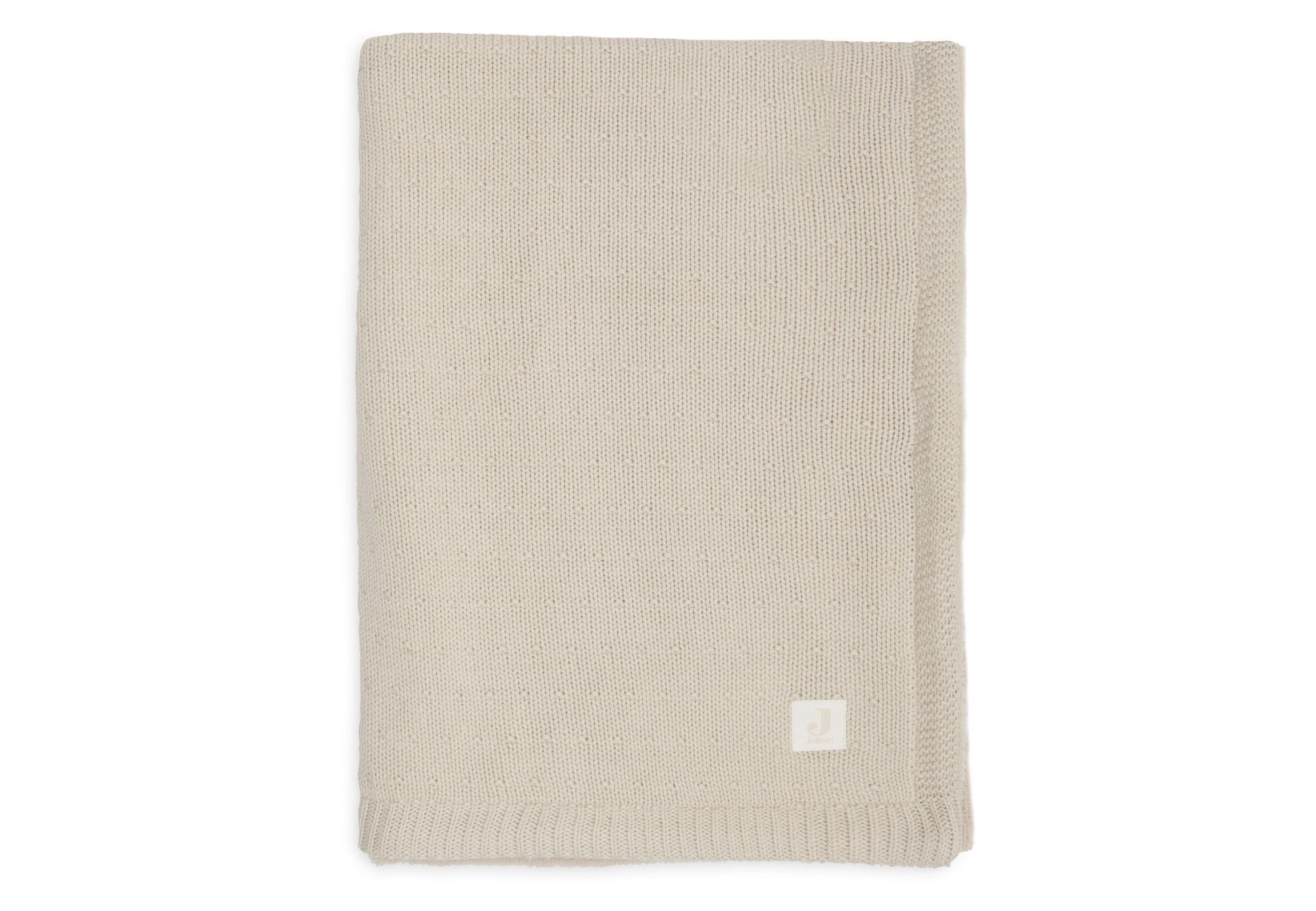 Deken Ledikant 100x150cm Sprinkle Knit - Sand/Fluffy