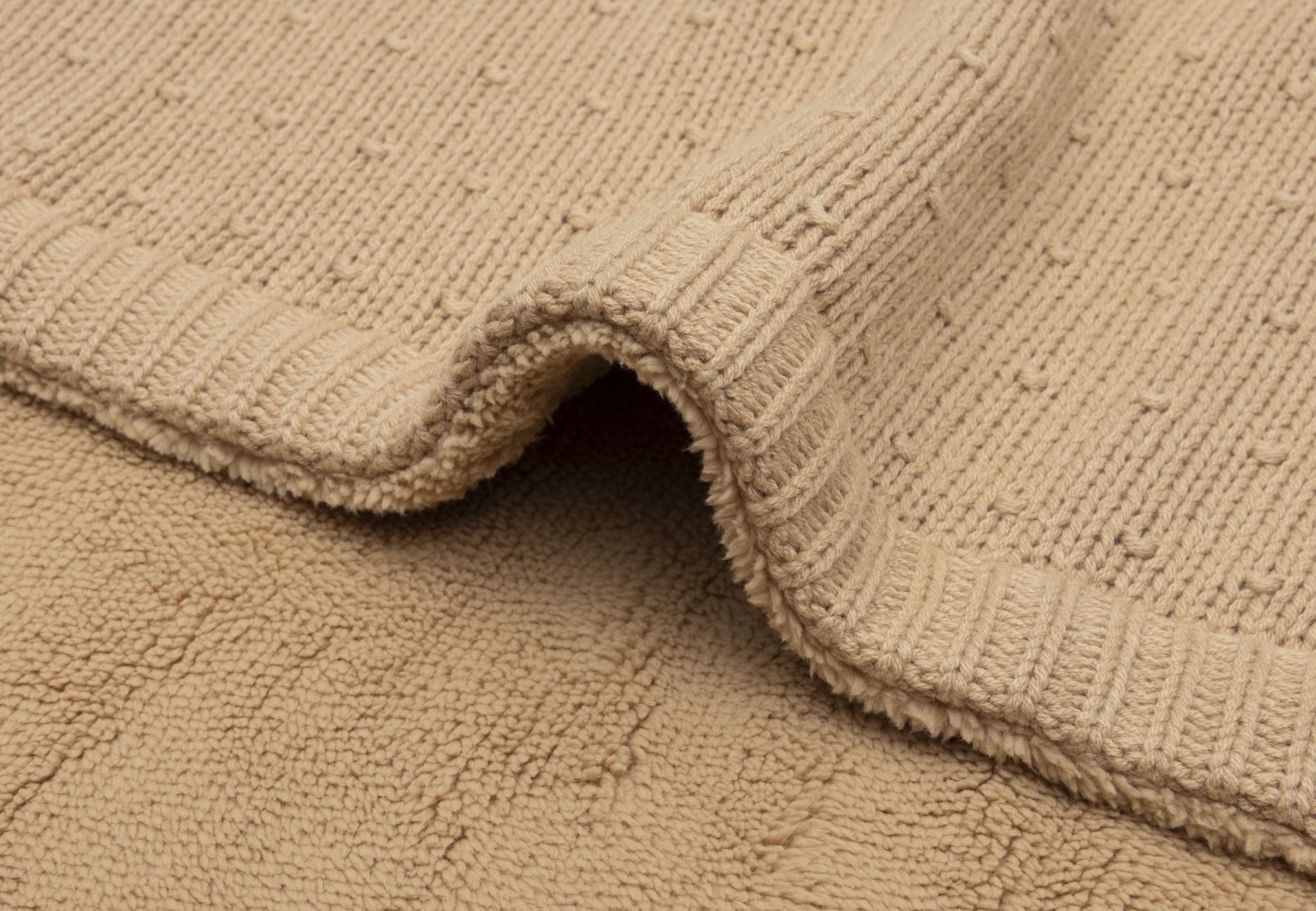Deken Ledikant 100x150cm Sprinkle Knit - Hazel/Fluffy - afbeelding 5