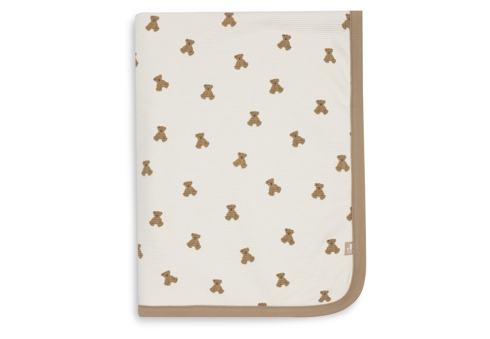 Deken Ledikant 100x150cm - Mini Teddy Bear Little Waffle/Fluffy