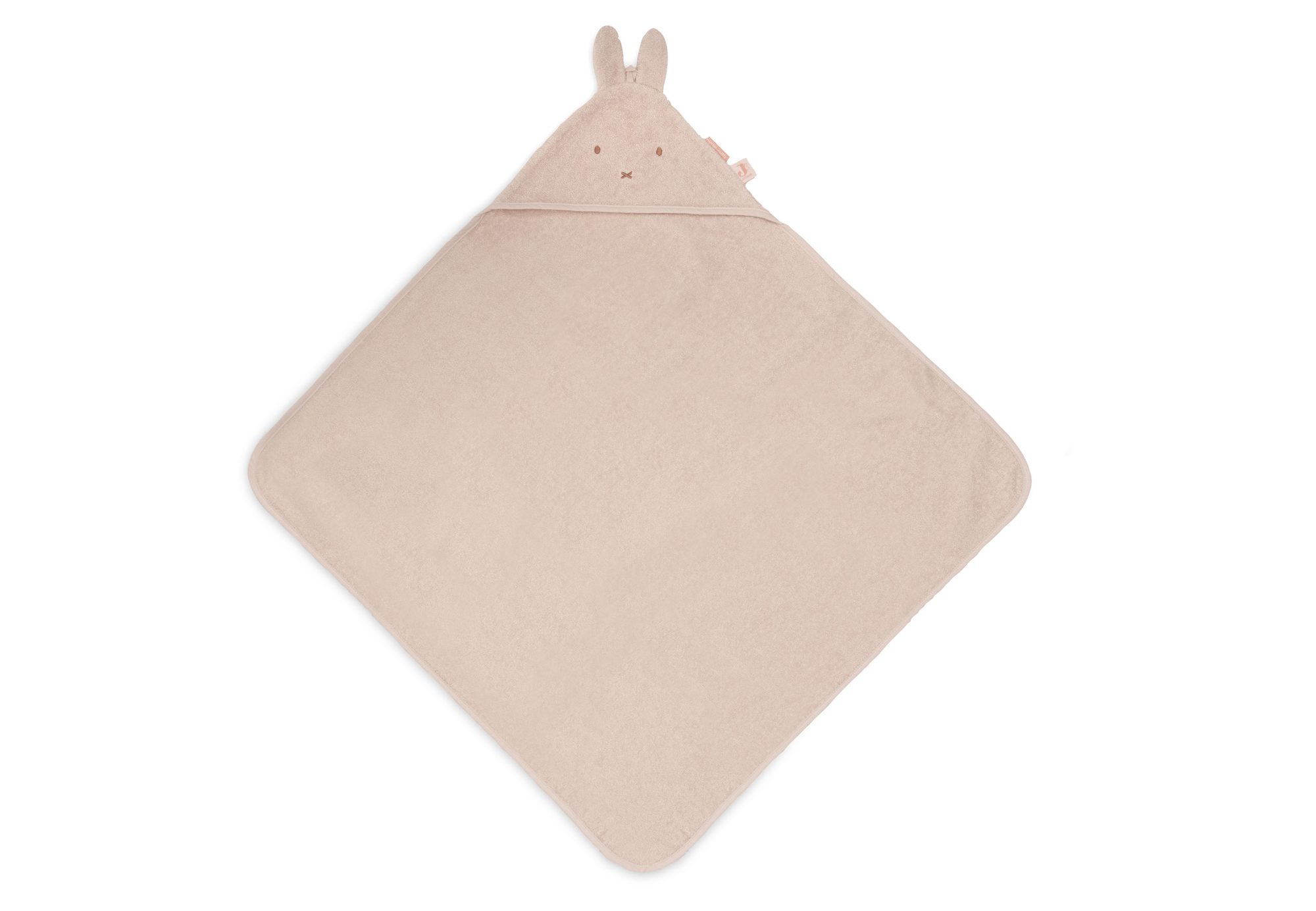 Badcape Badstof 75x75cm Nijntje - Silk Rose