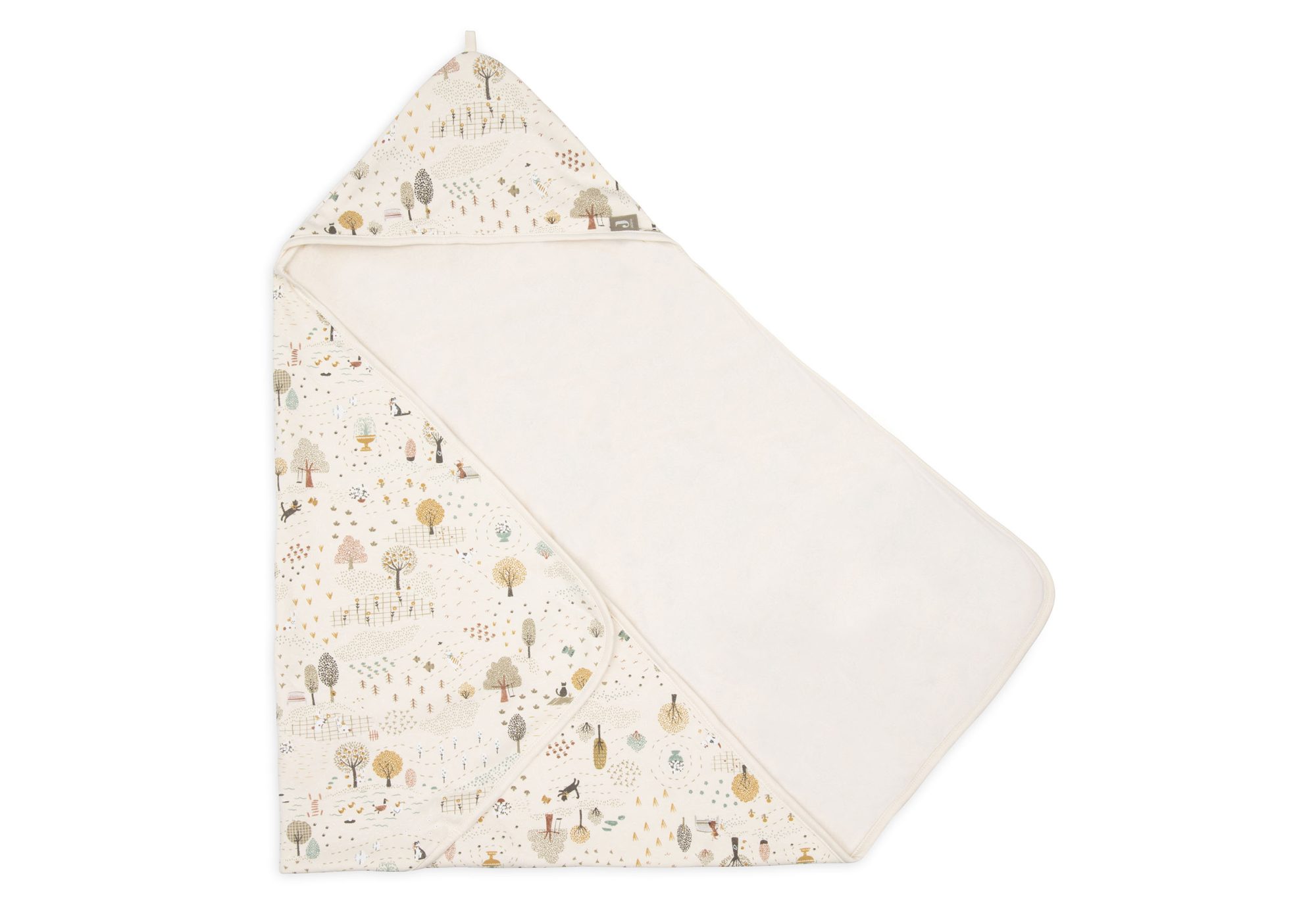 Badcape 75x75cm - Tiny Park - afbeelding 2
