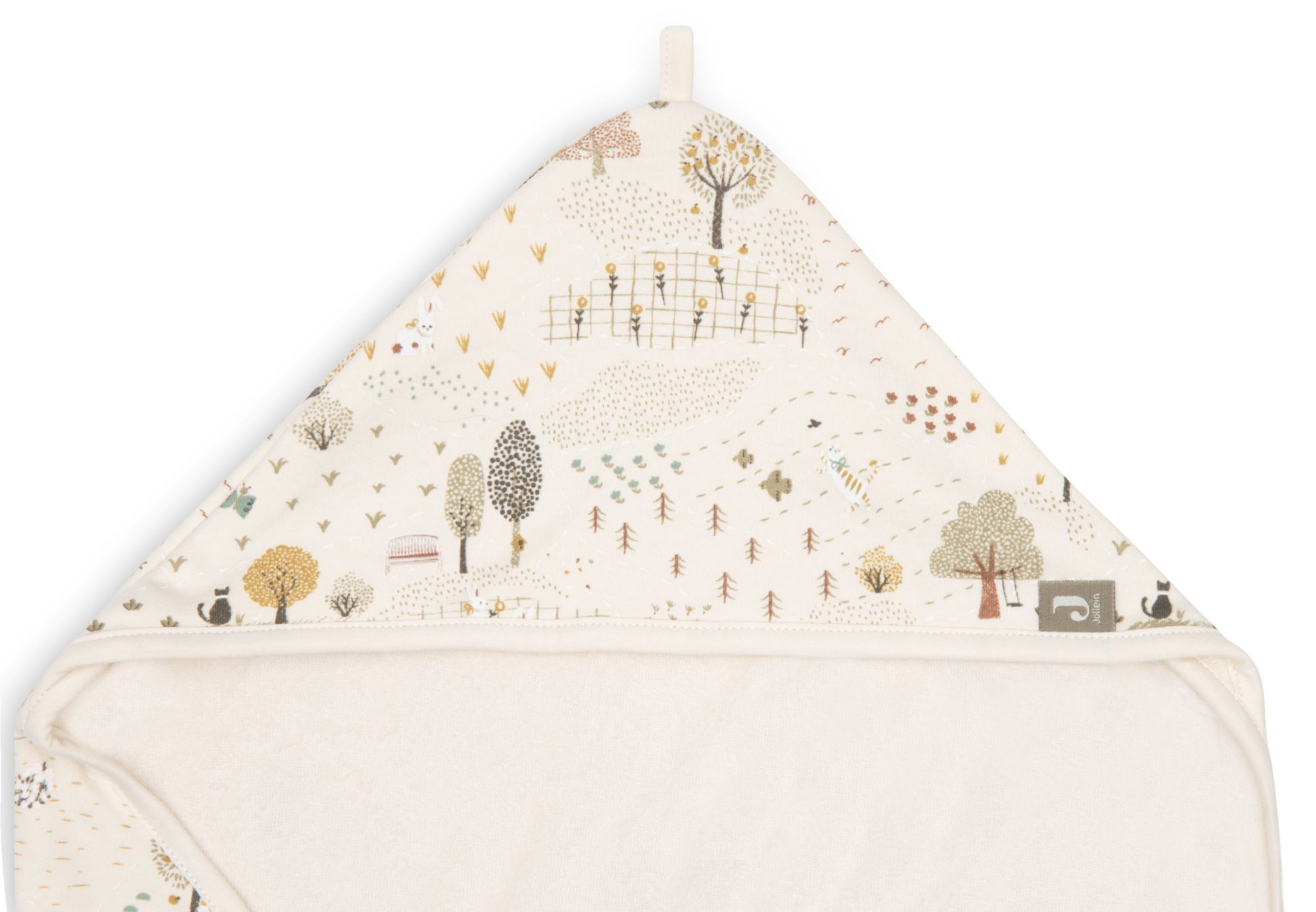 Badcape 75x75cm - Tiny Park - afbeelding 4