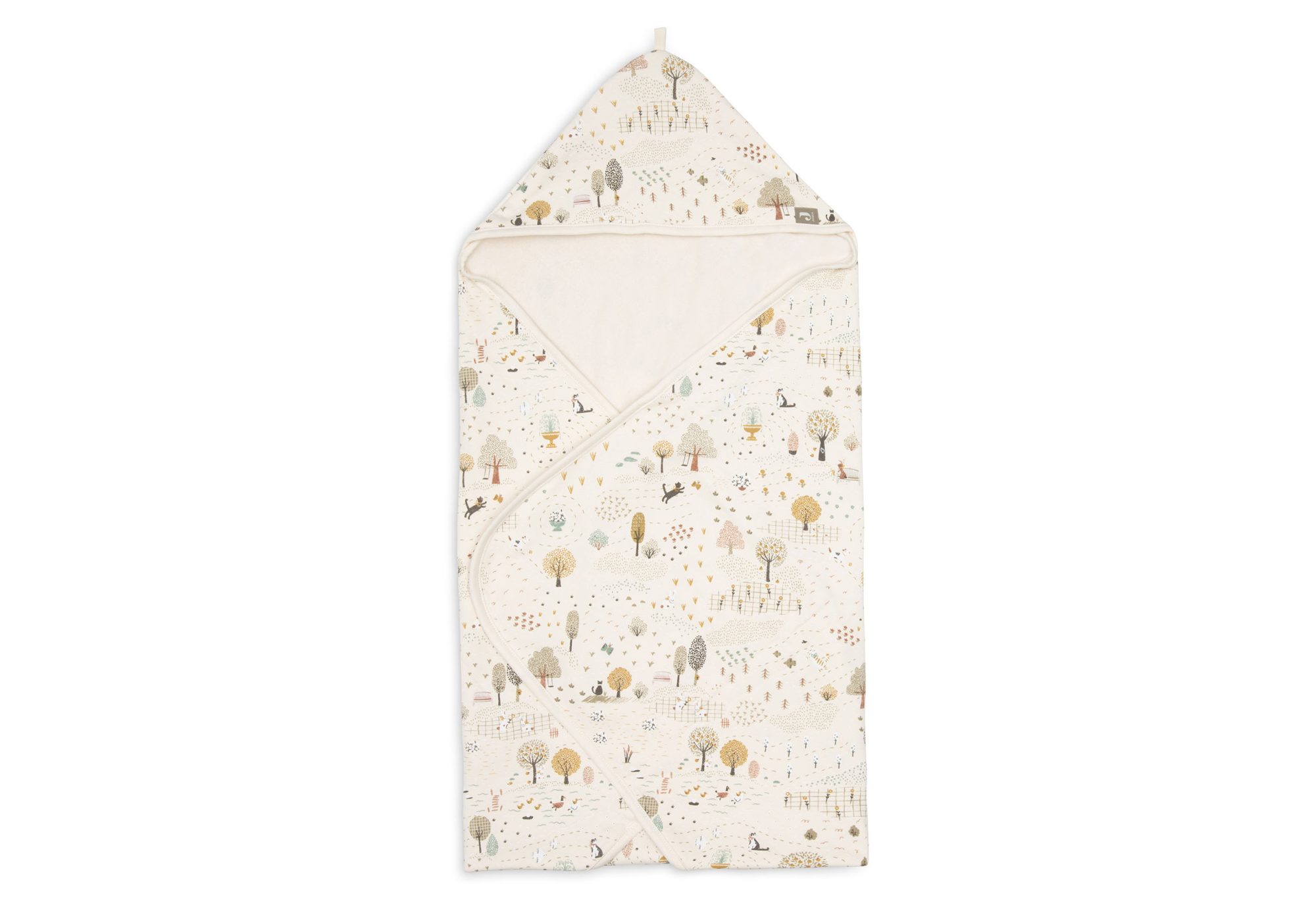 Badcape 75x75cm - Tiny Park - afbeelding 3
