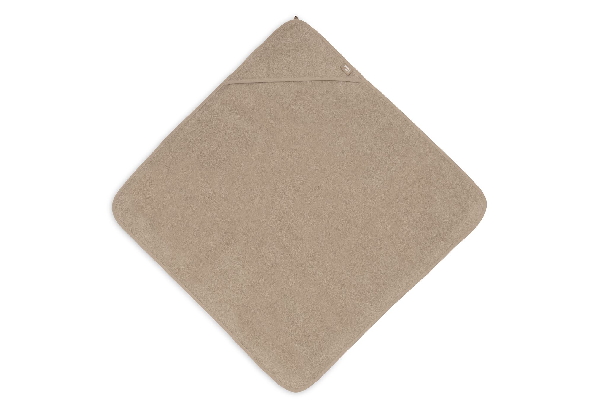 Badcape Badstof 100x100cm - Milky Coffee