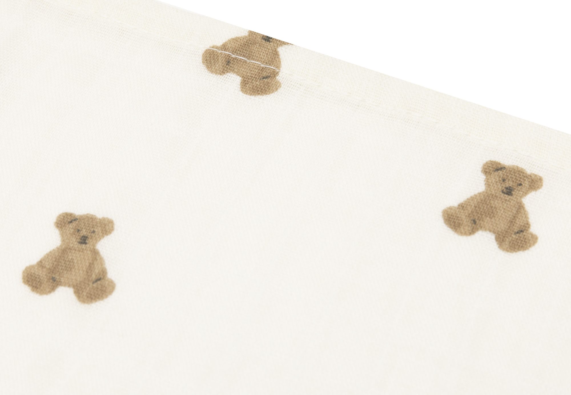 Hydrofiele Doek Small 70x70cm - Mini Teddy Bear - 3 Stuks - afbeelding 3