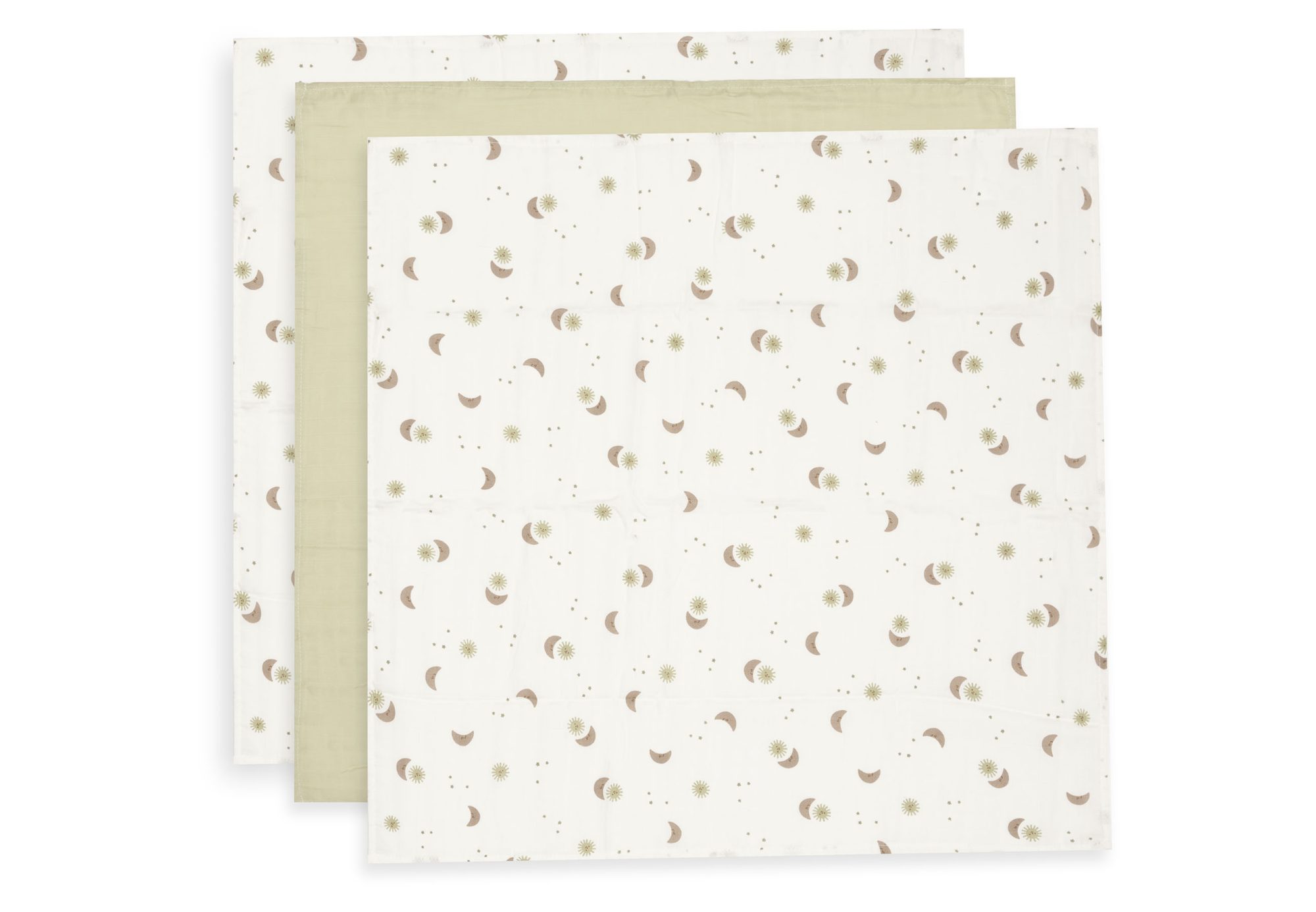 Hydrofiele Doek Small 70x70cm - Over the Moon - 3 Stuks