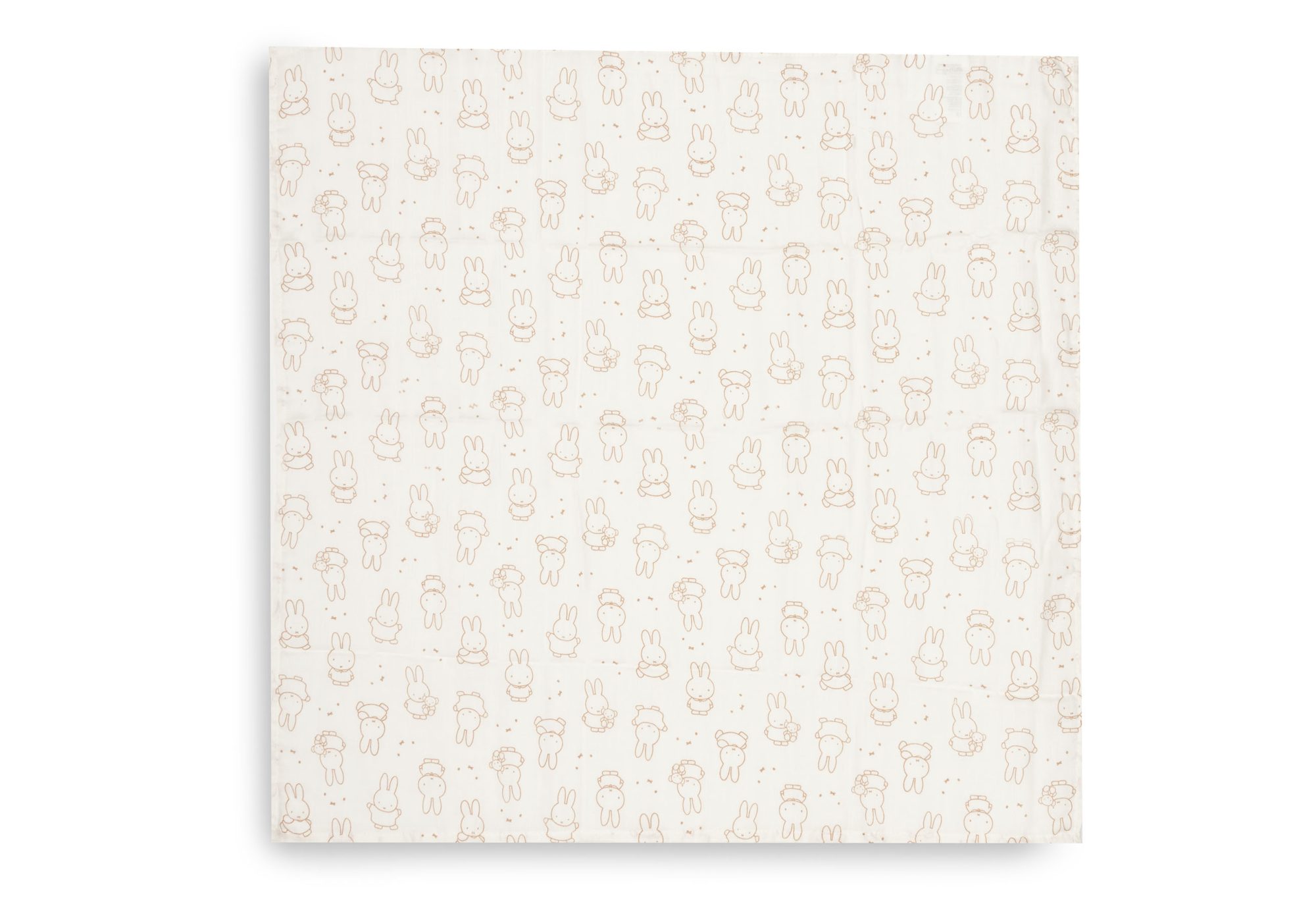 Hydrofiele Doek Small 70x70cm Nijntje Moments - Light Terra - 3 Stuks - afbeelding 2