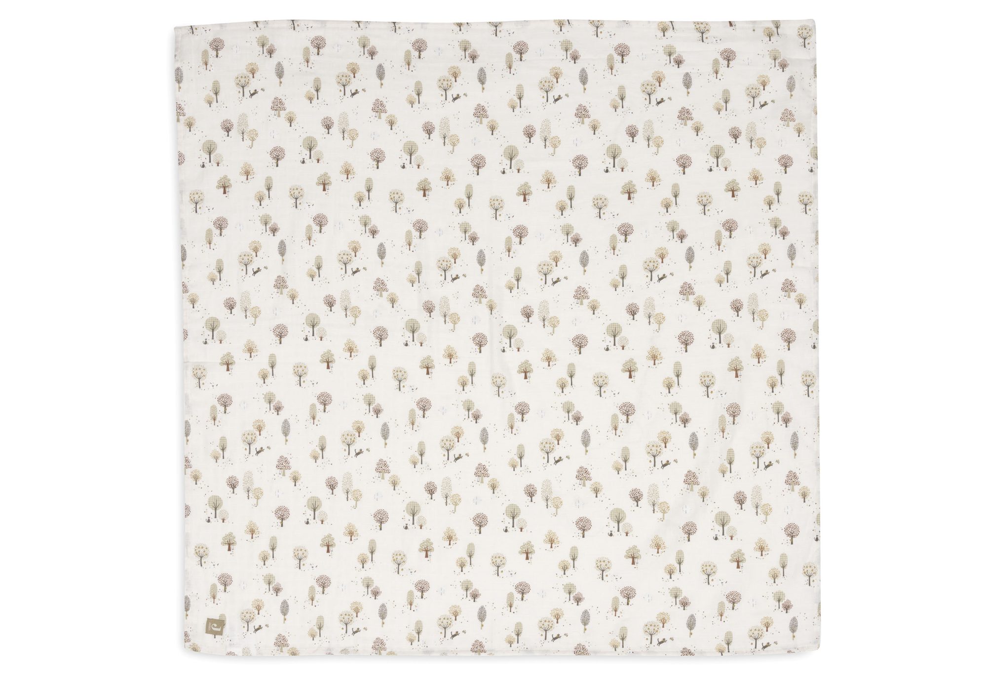 Hydrofiele Doek Large 115x115cm - Tiny Park - 2 Stuks - afbeelding 2