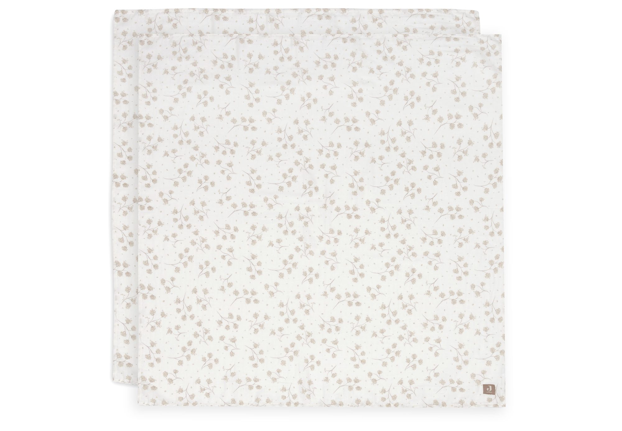 Hydrofiele Doek Large 115x115cm - Leafy Dreams - 2 Stuks