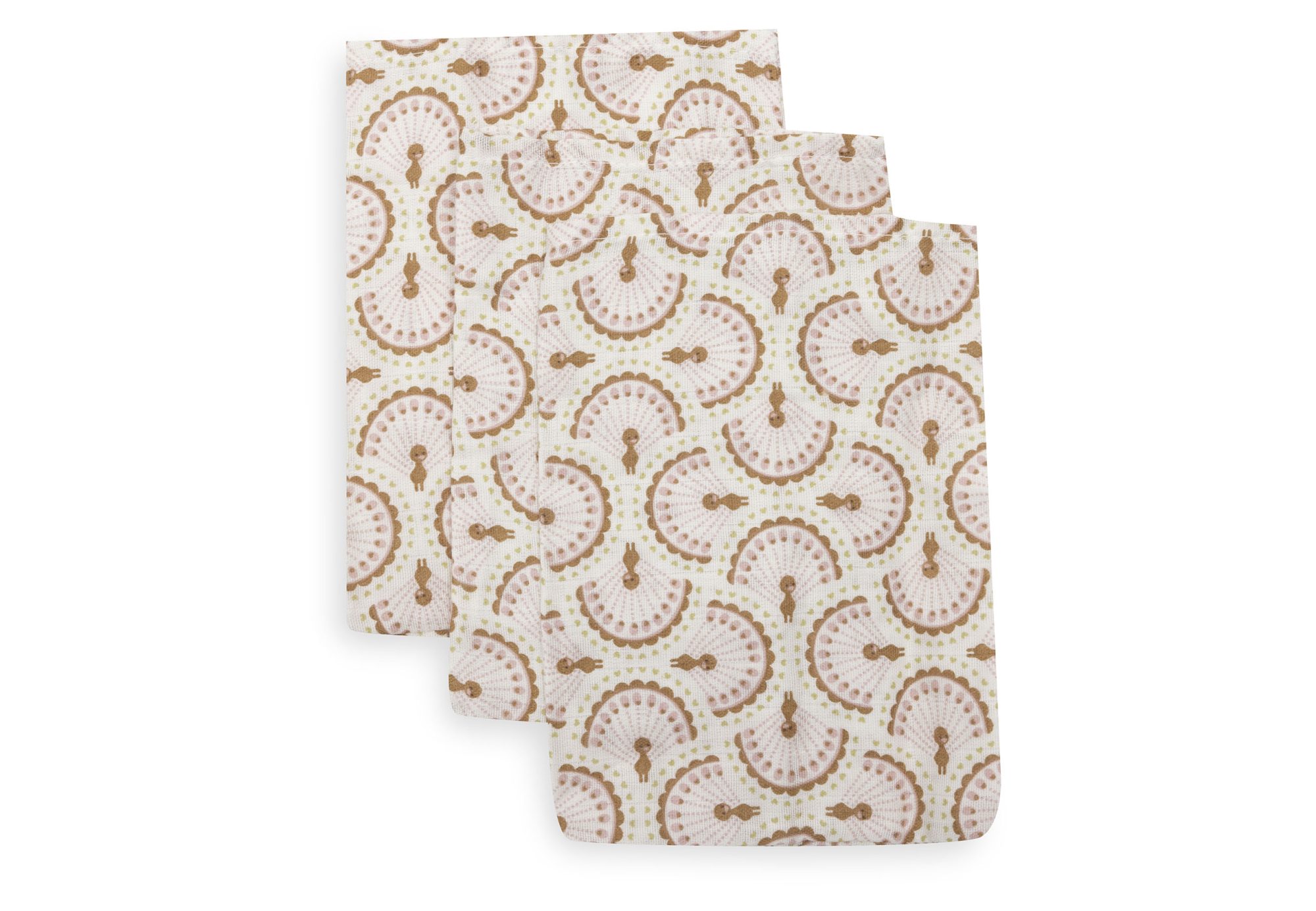 Hydrofiel Washandje 15x20cm - Soft Plumes - 3 Stuks