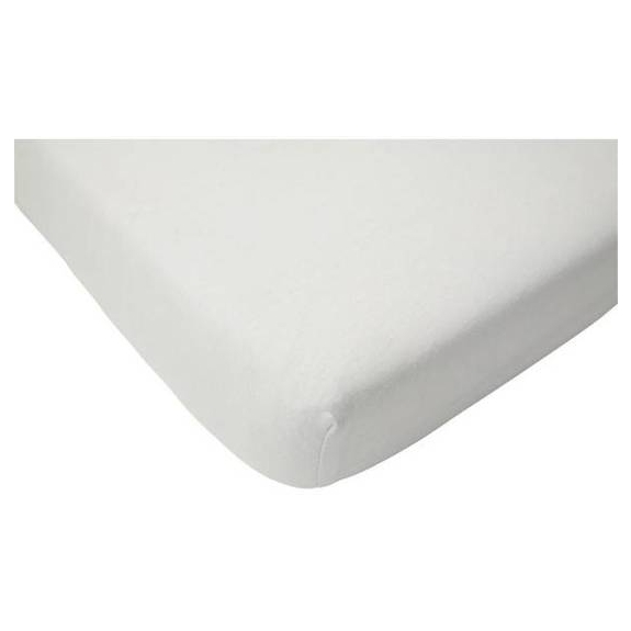 Jollein - Box Hoeslaken Jersey - 75x95 cm Wit