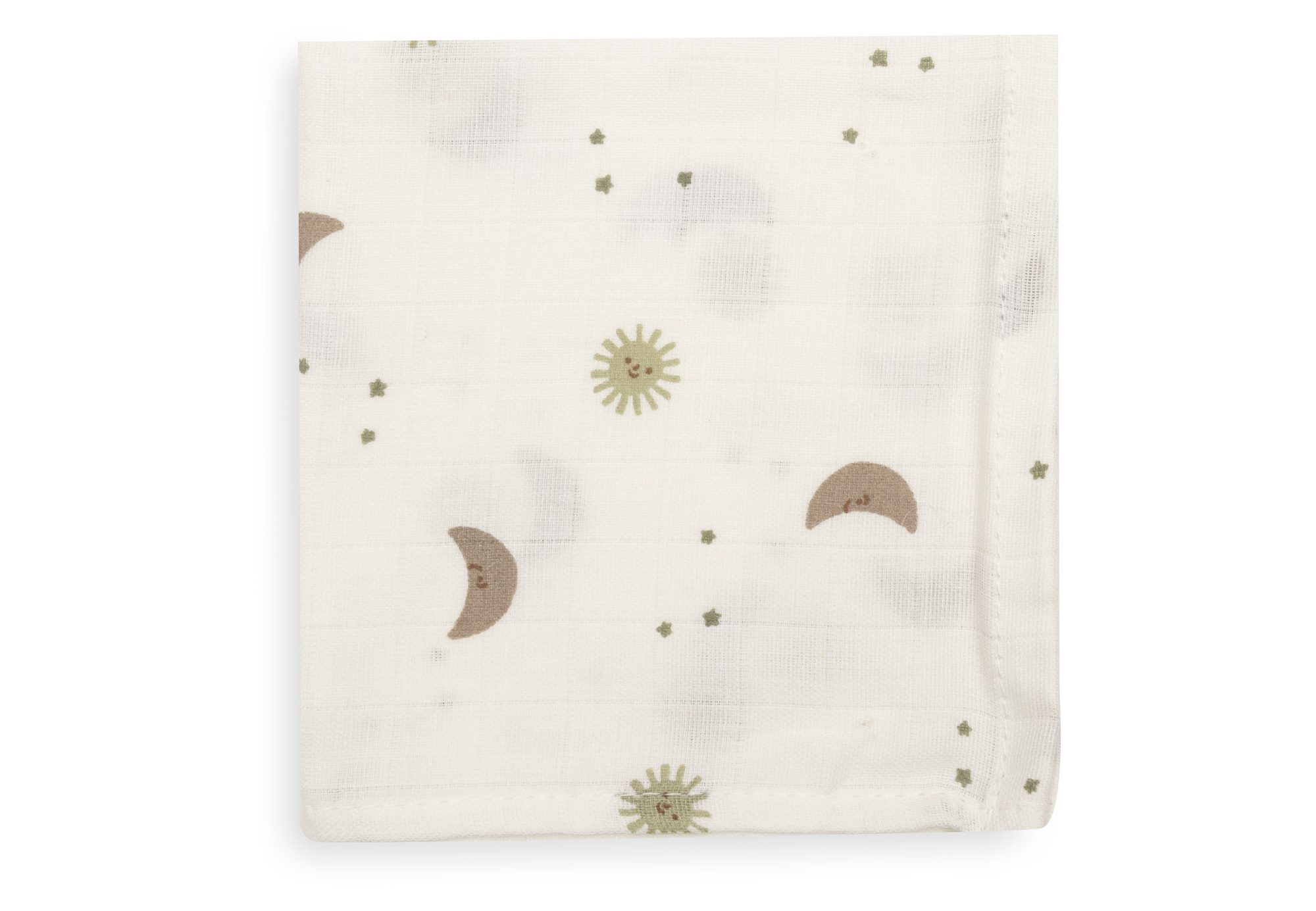 Hydrofiel Monddoekje 31x31cm - Over the Moon - 3 Stuks - afbeelding 2