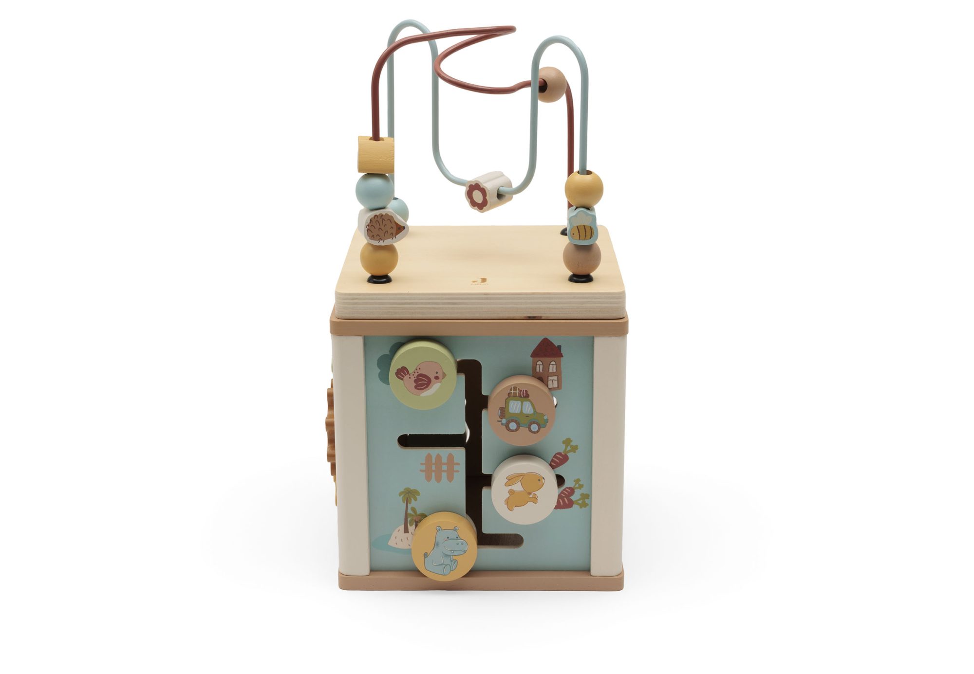 Houten Activiteitenkubus - Jollies - afbeelding 5