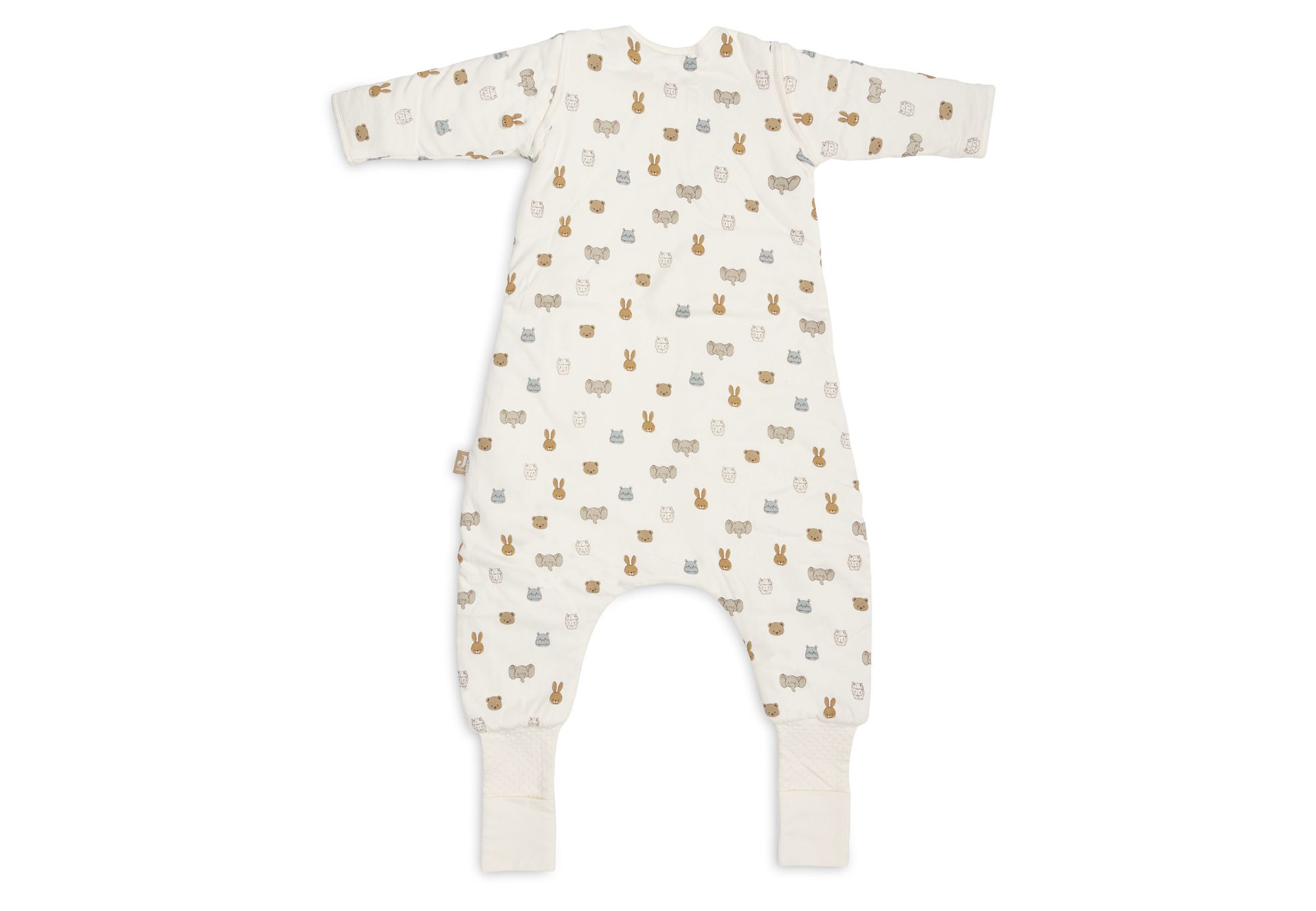 Slaapzak met voeten en afritsbare mouw 92/98cm Jollies - Sand - afbeelding 2