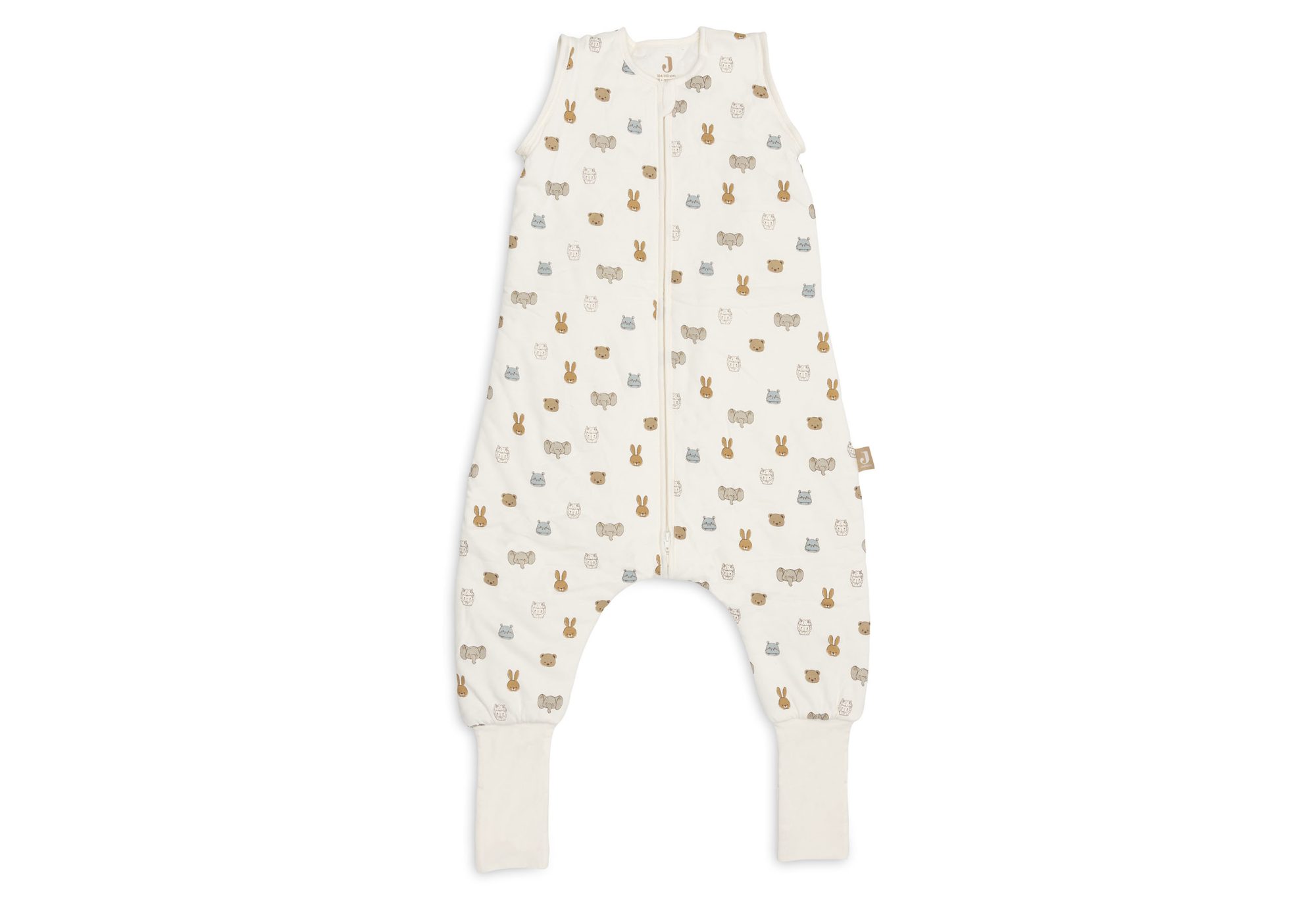 Slaapzak met voeten en afritsbare mouw 104/110cm Jollies - Sand - afbeelding 3