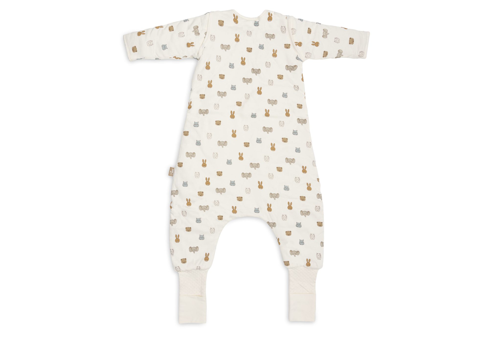 Slaapzak met voeten en afritsbare mouw 104/110cm Jollies - Sand - afbeelding 2