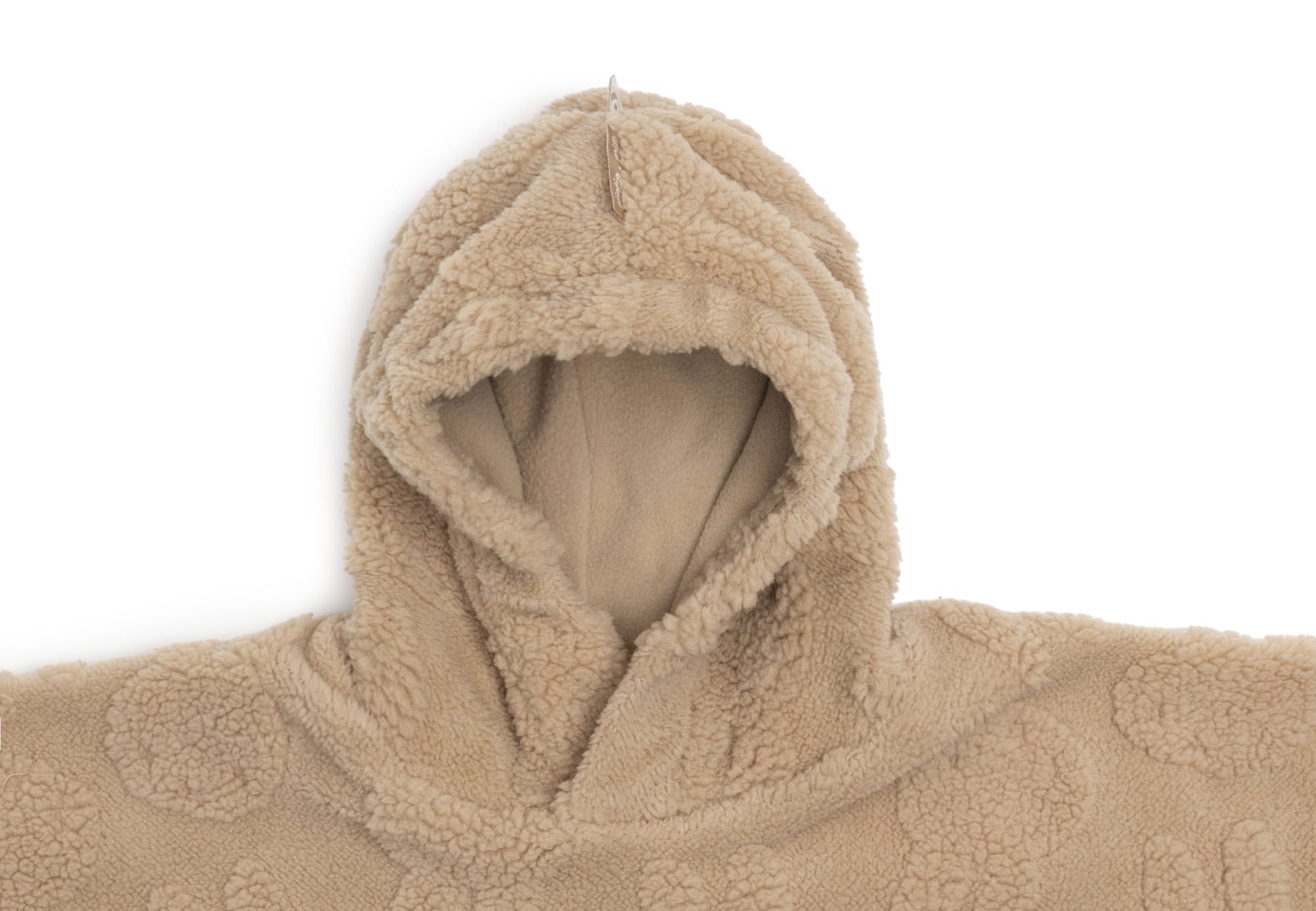 Cosy Poncho Nijntje Jacquard Teddy - Biscuit - afbeelding 3