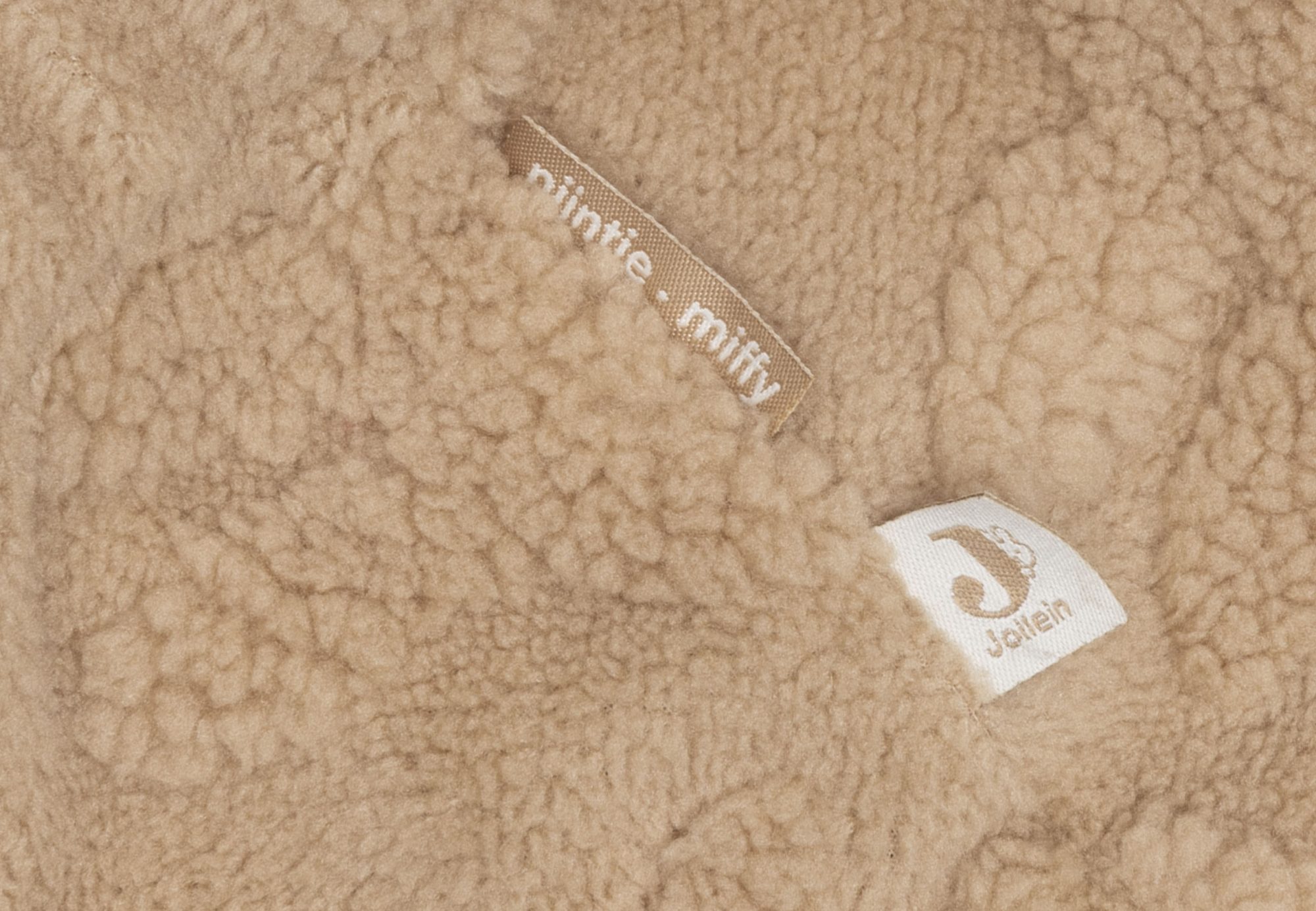Cosy Poncho Nijntje Jacquard Teddy - Biscuit - afbeelding 4