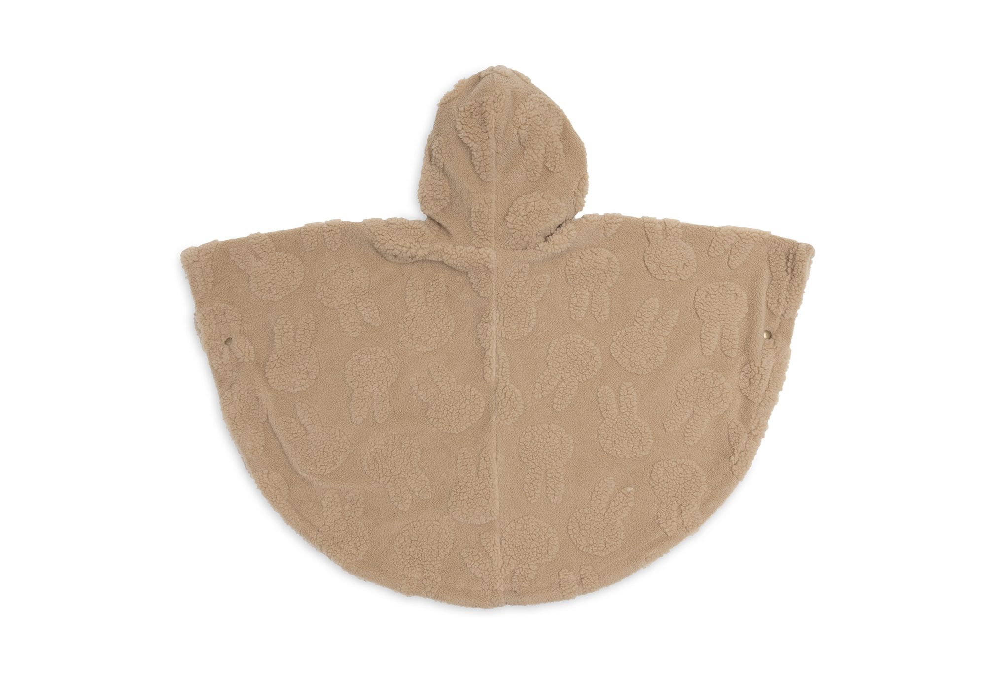 Cosy Poncho Nijntje Jacquard Teddy - Biscuit - afbeelding 2