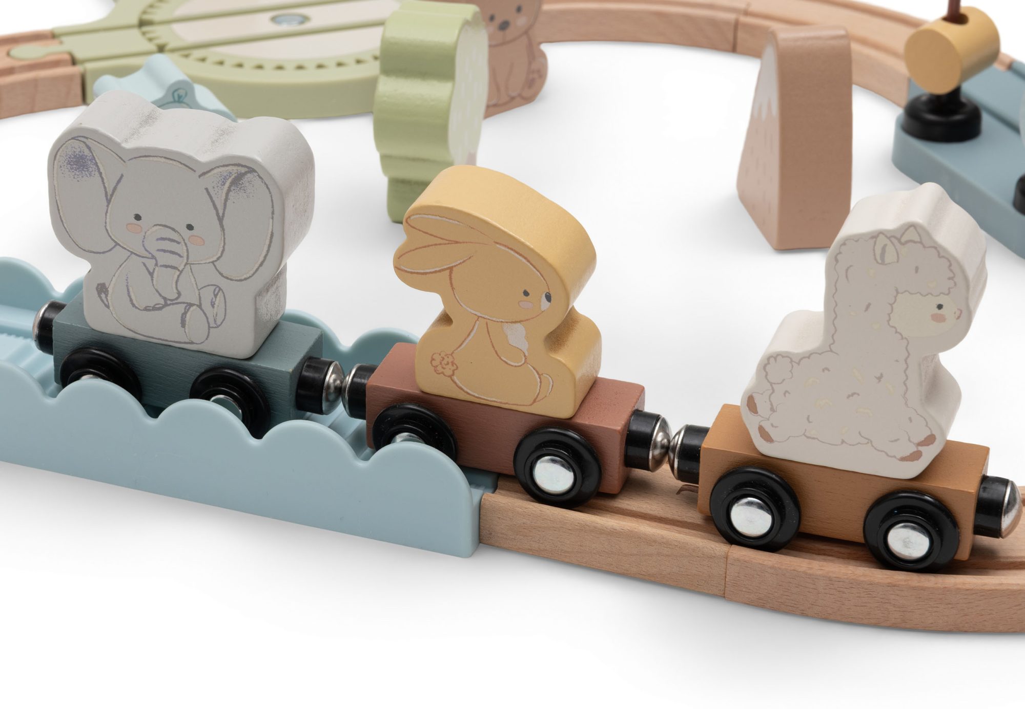 Houten Treinset - Jollies - afbeelding 6