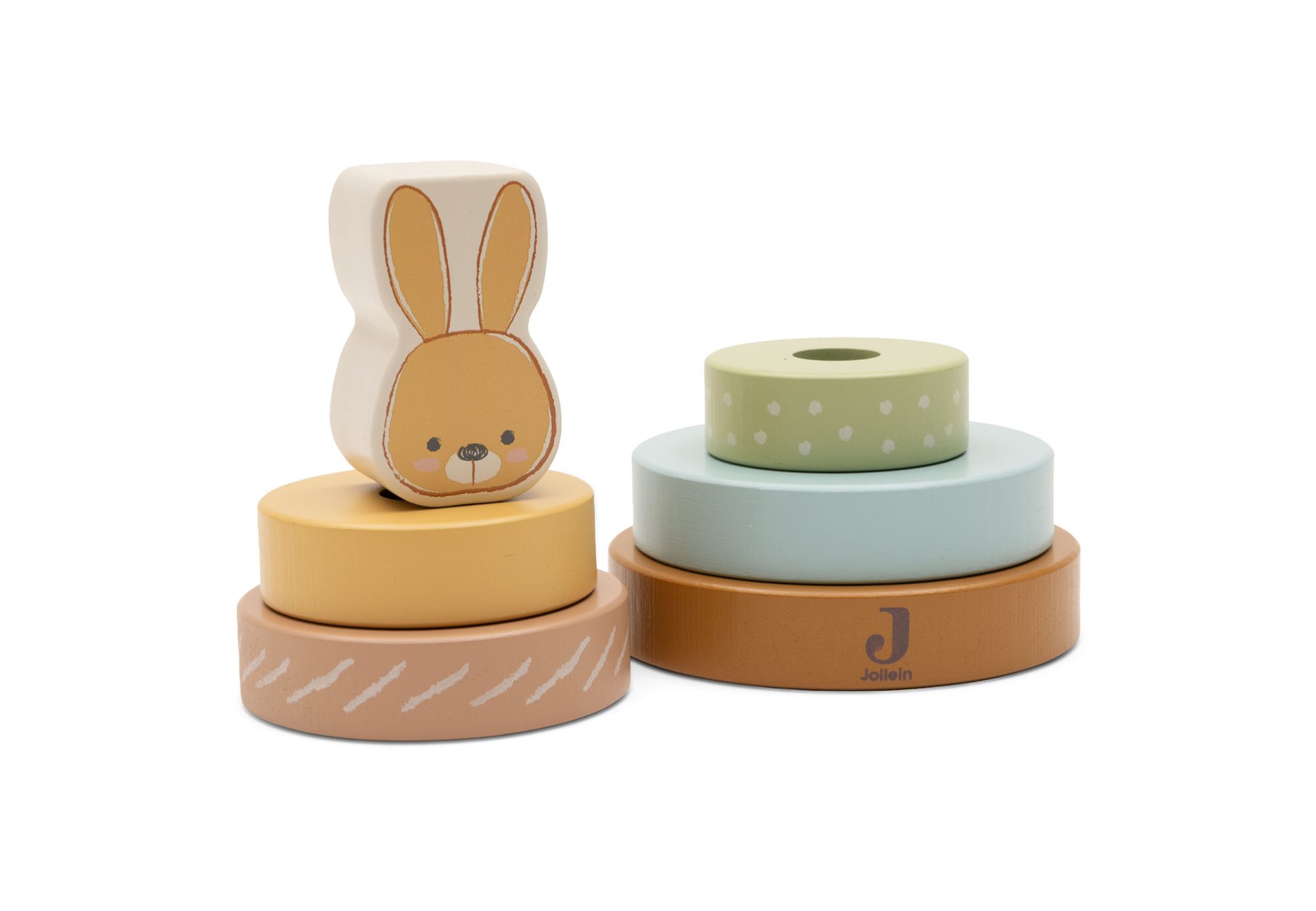 Houten Tuimelstapelaar - Bunny Luz - afbeelding 3