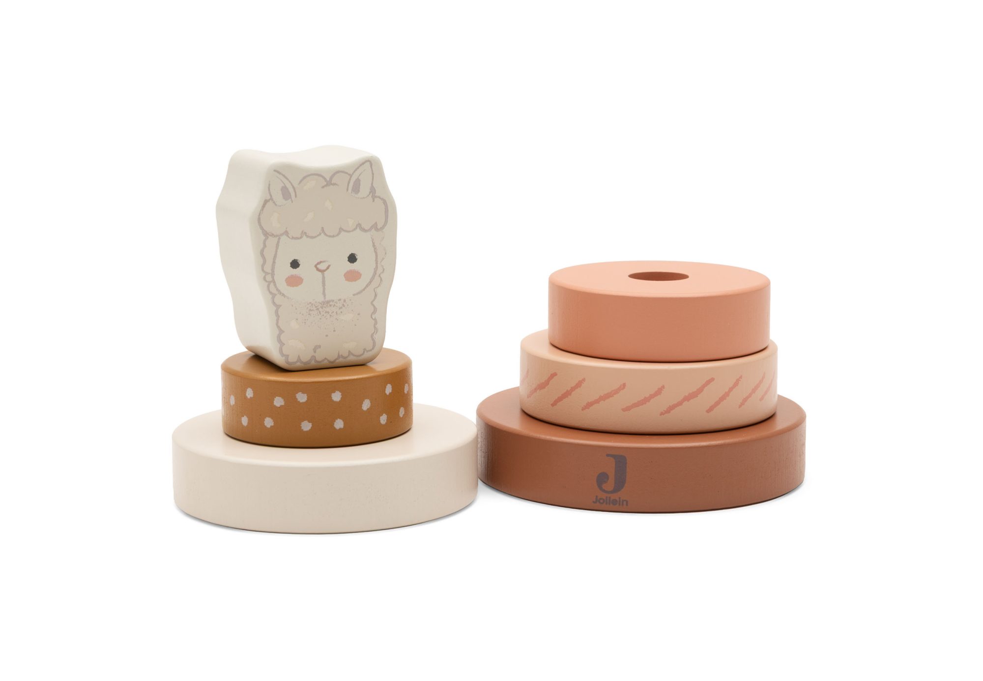 Houten Tuimelstapelaar - Alpaca Paco - afbeelding 3