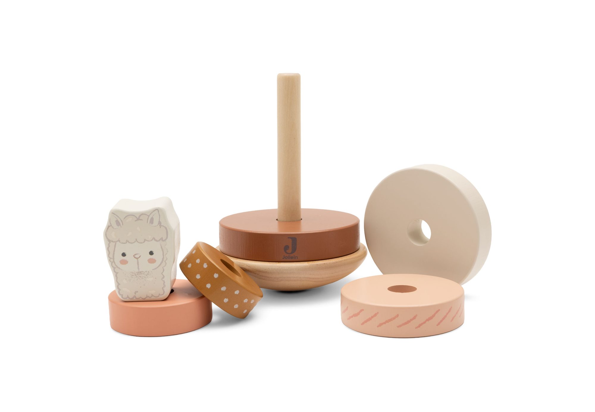 Houten Tuimelstapelaar - Alpaca Paco - afbeelding 2